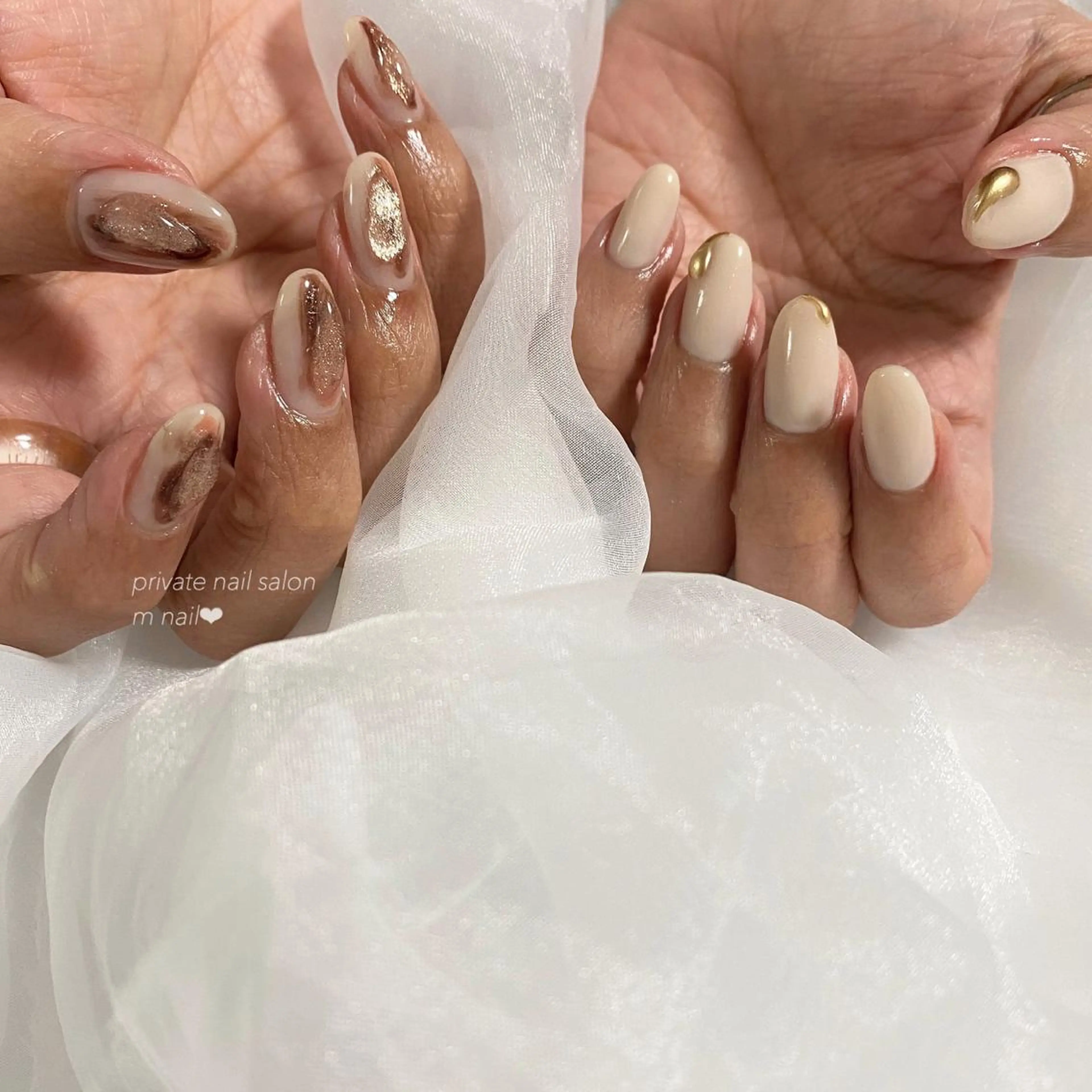 ネイル ハンドネイル 小河原 舞のネイルデザイン