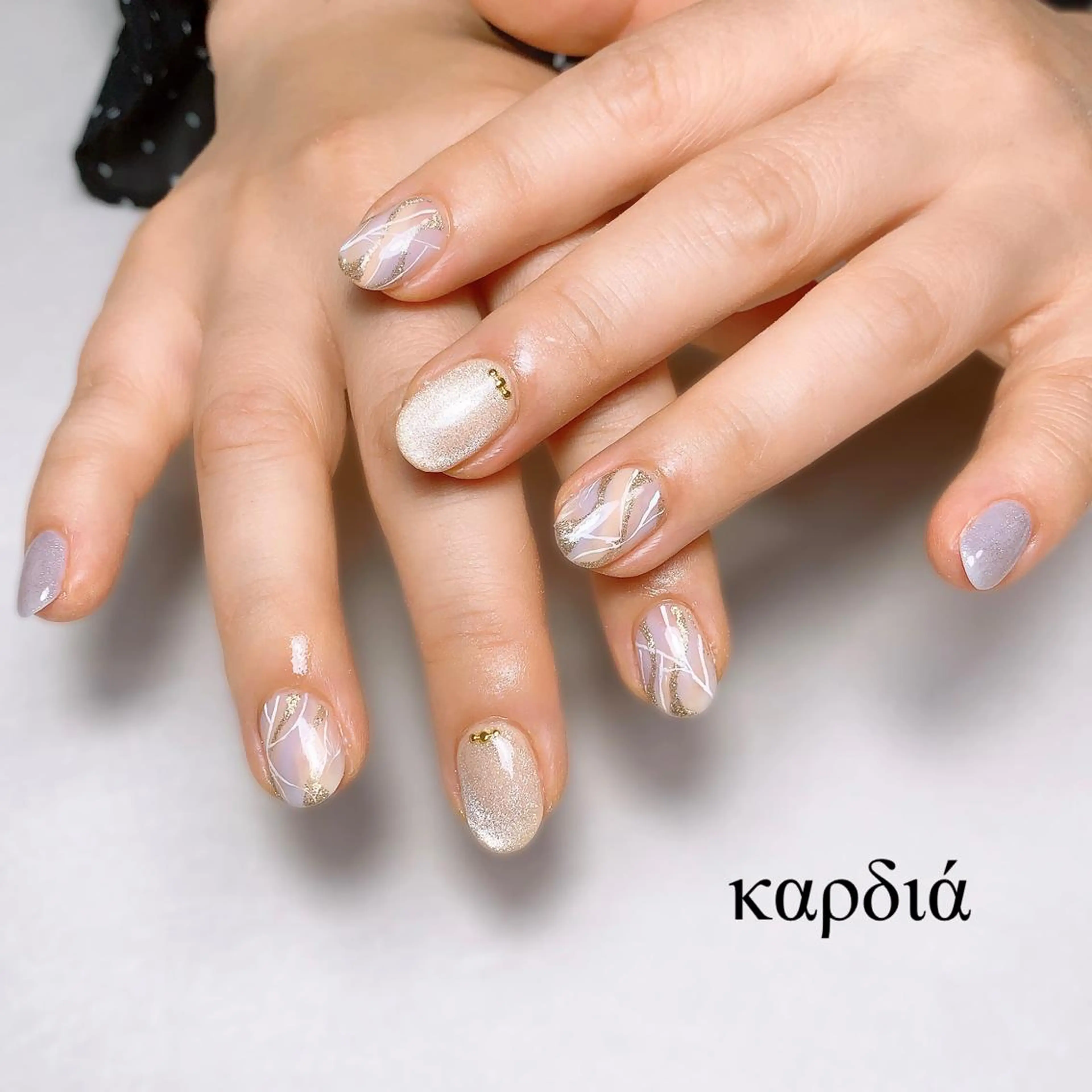 ネイル καρδιά -ｶﾙﾃﾞｨｱ-のネイルデザイン