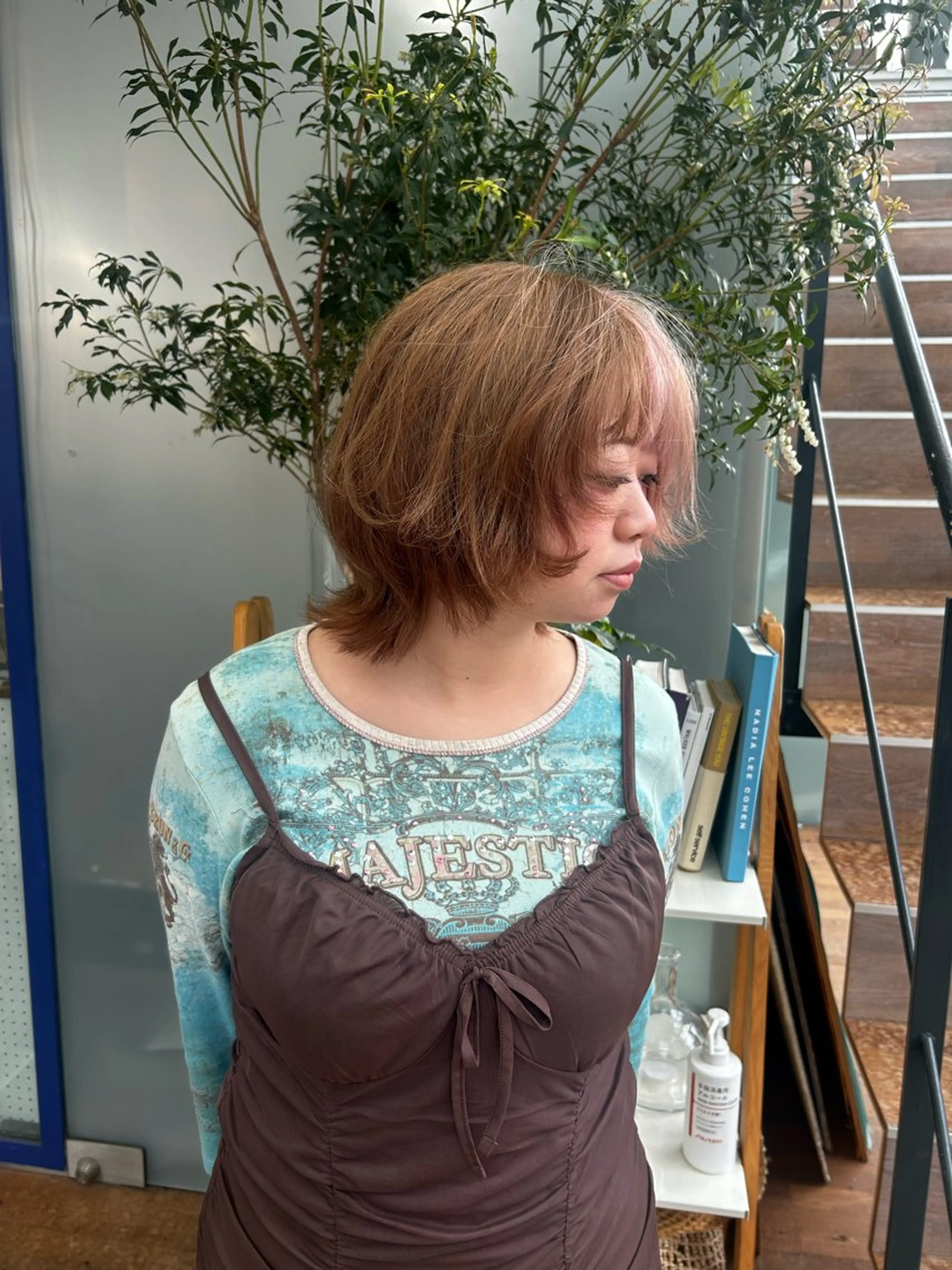 カラー VISION   aoyama所属・かがやしづ ⭐️ハイトーンのヘアスタイル