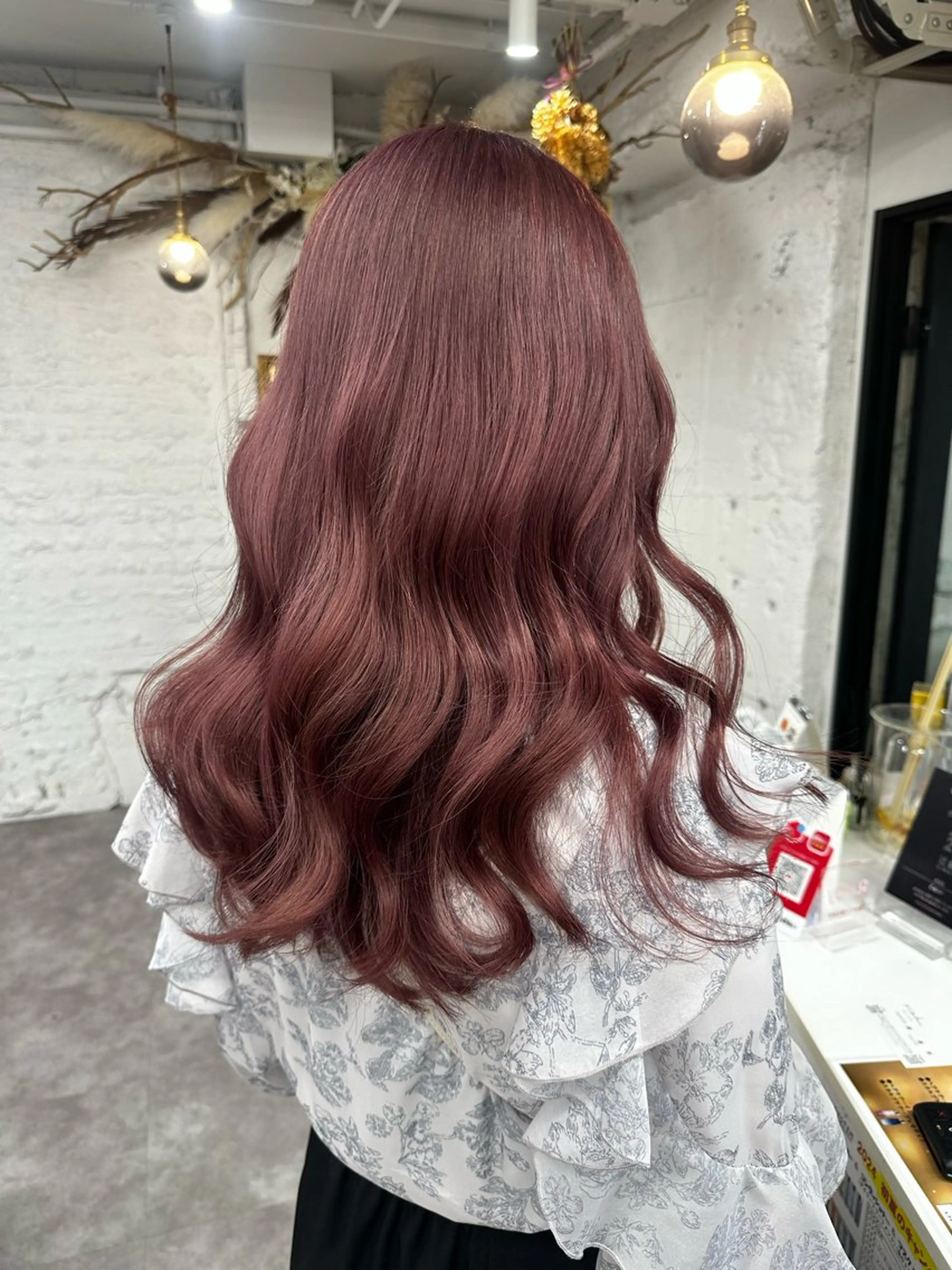 ロング カラー ハイトーン/ダブル カラー/akihoのヘアスタイル