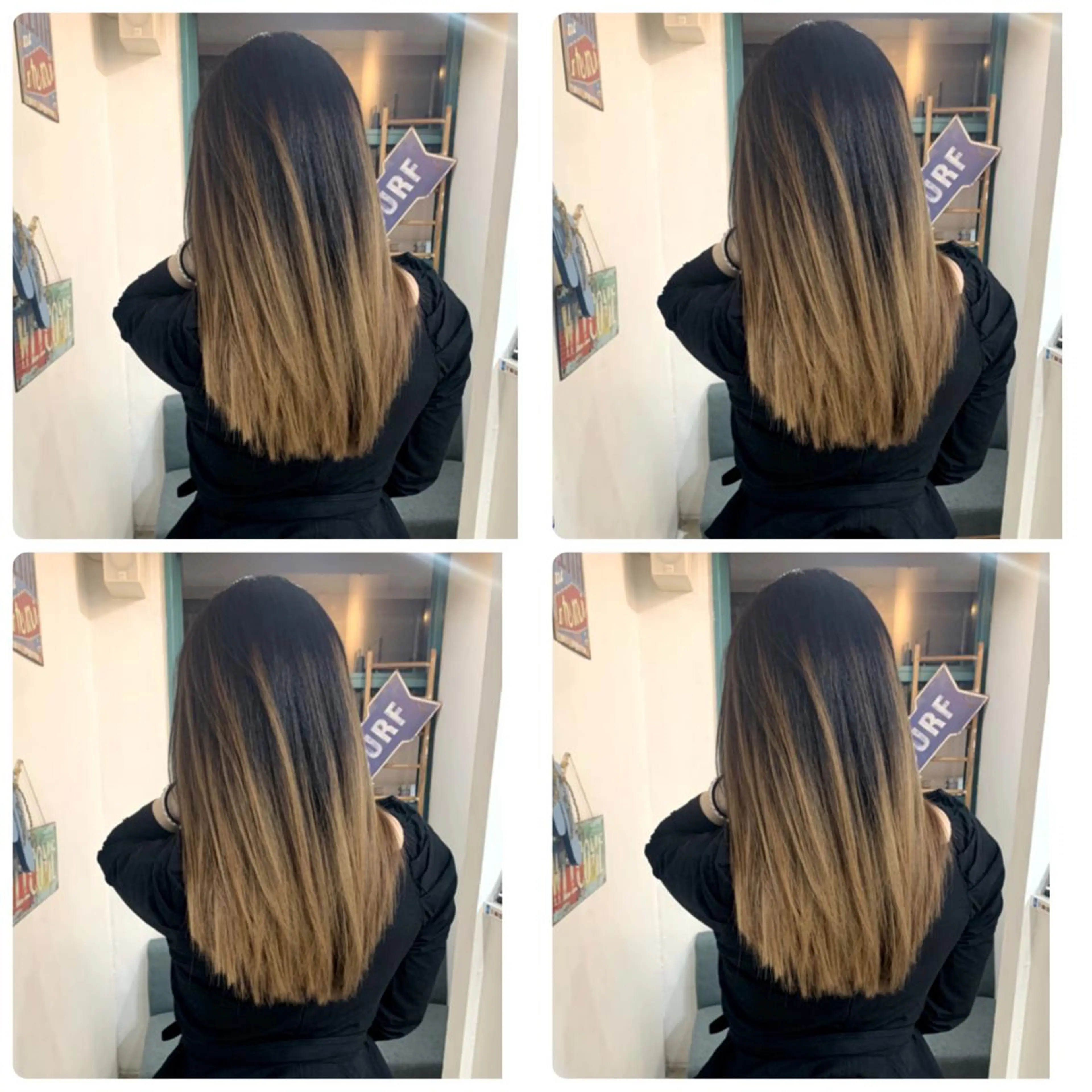 ロング カラー カット ヘアカラー トリートメント 京都大人女性ショート 徒歩1分/秋山のヘアスタイル