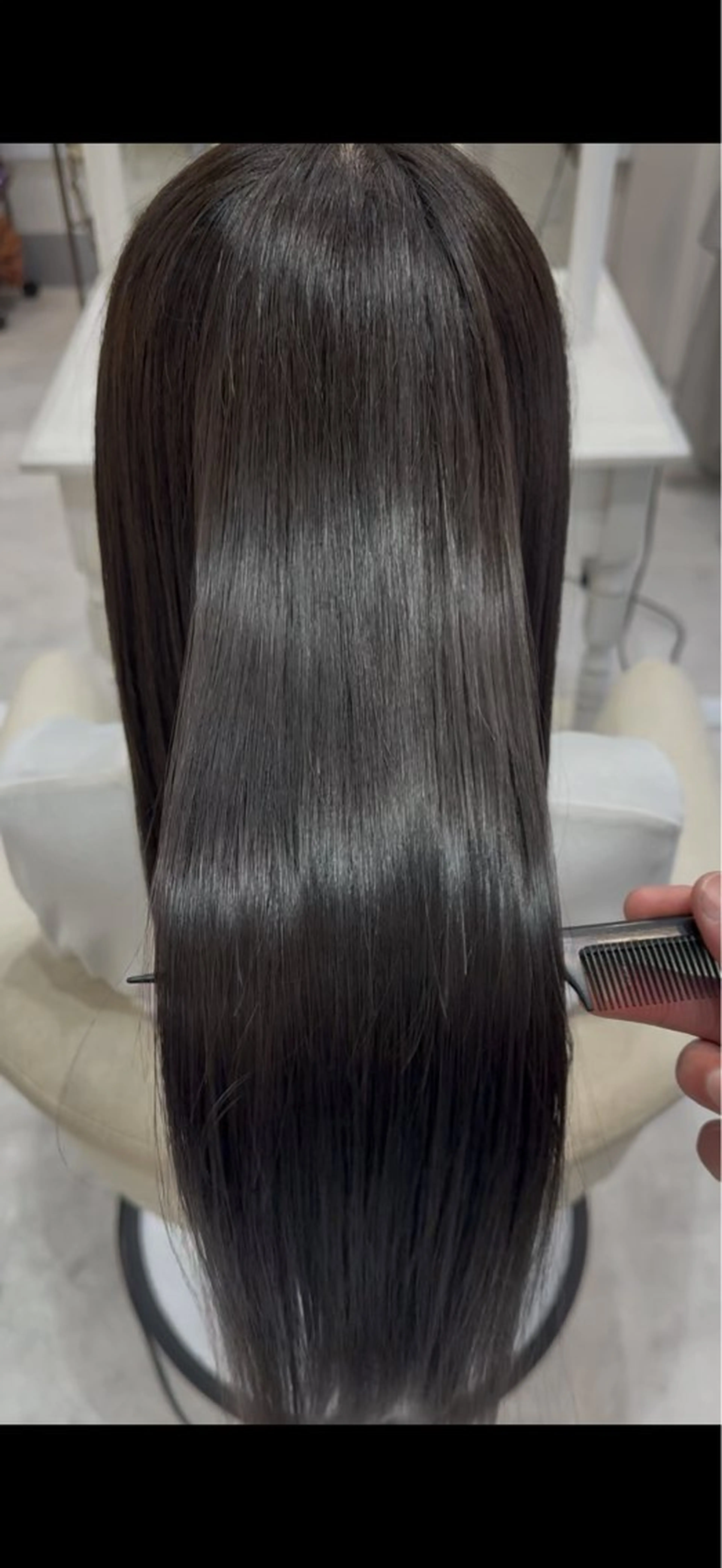 ロング トリートメント 酸熱トリートメント トリートメント 福井 優のヘアスタイル