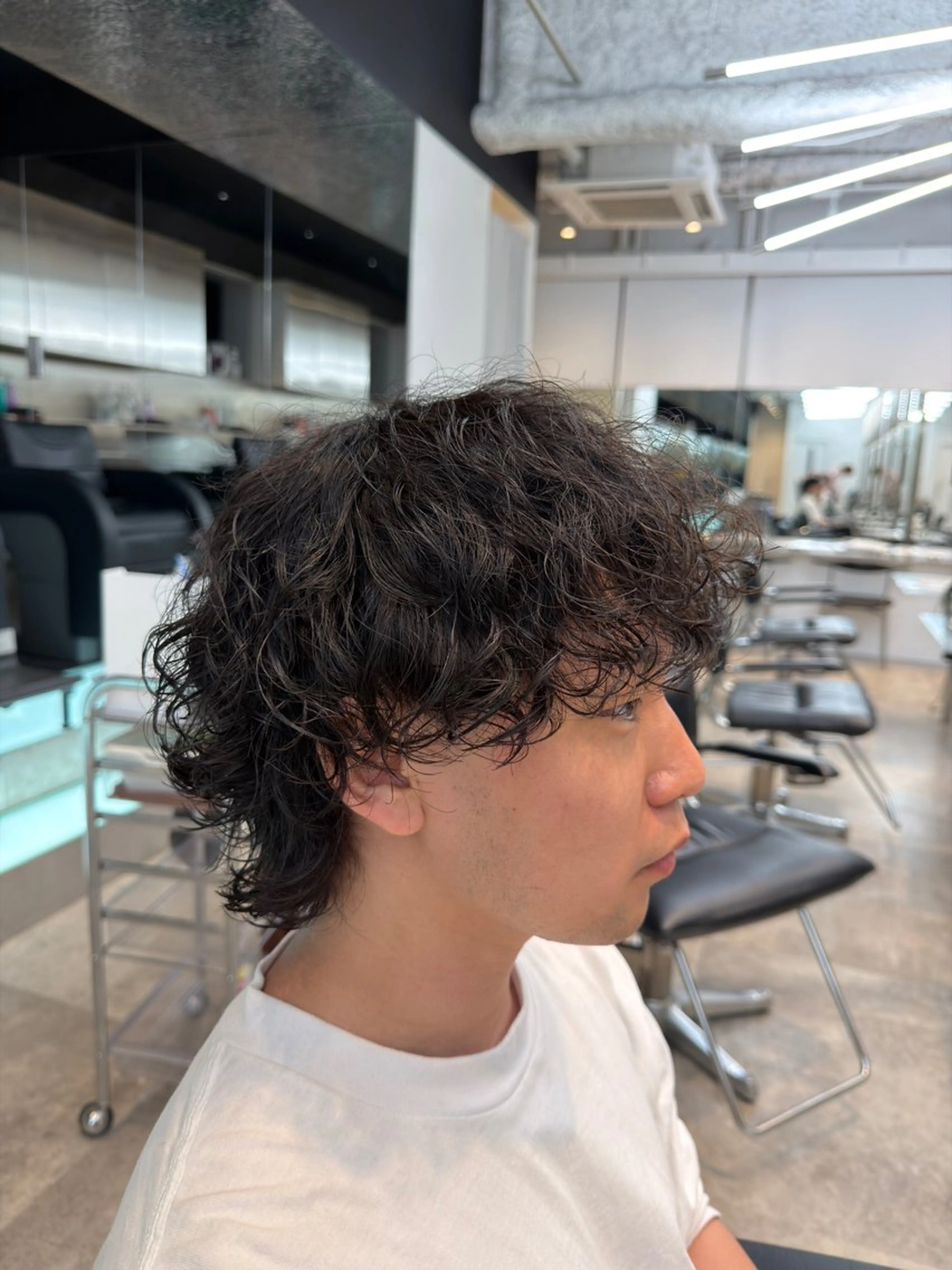 ショート パーマ カット パーマ fifth 児玉達哉 当日予約🙆のヘアスタイル