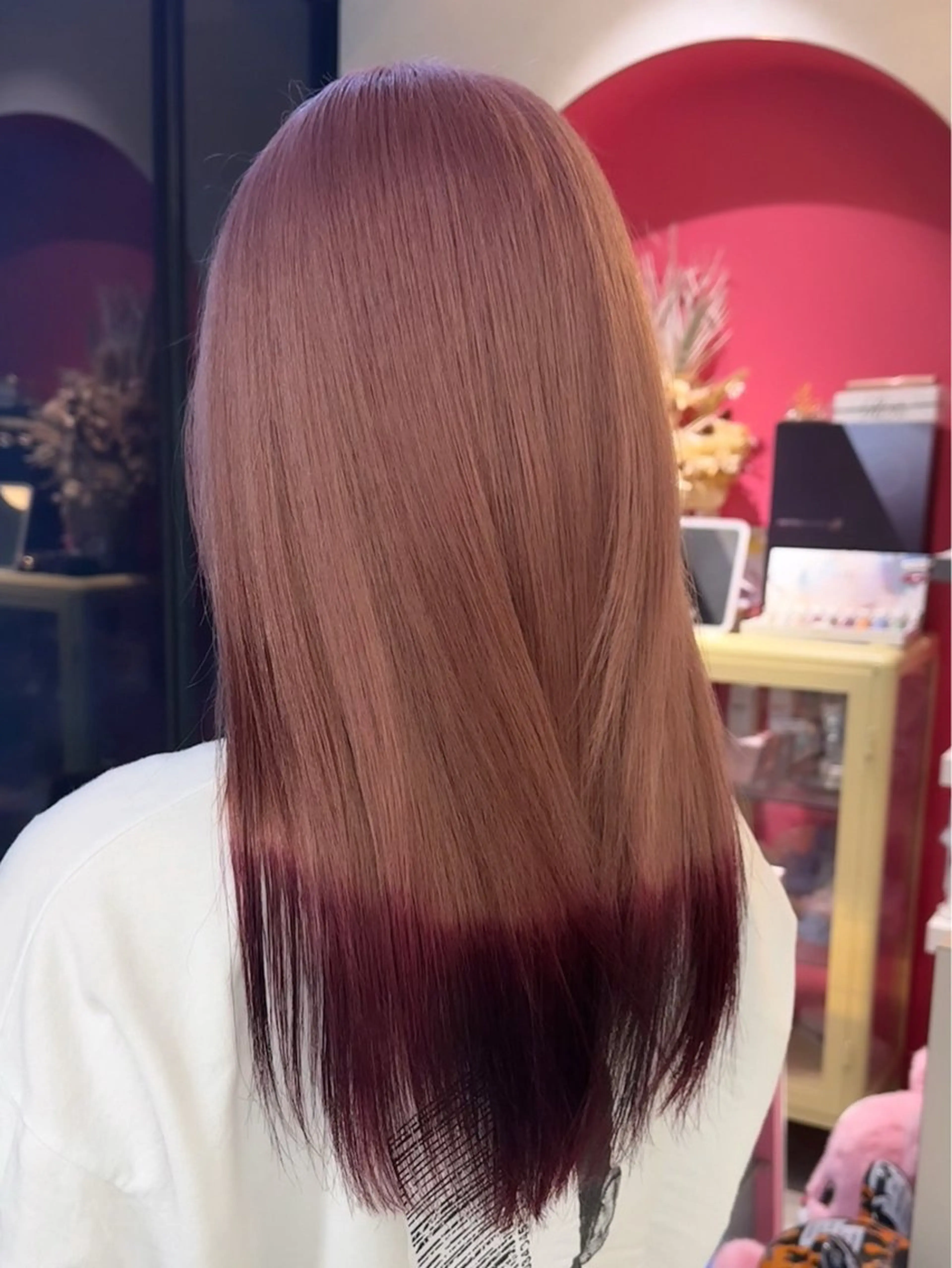 ロング カラー ヘアカラー Boxmico. / カカズ コトネのヘアスタイル