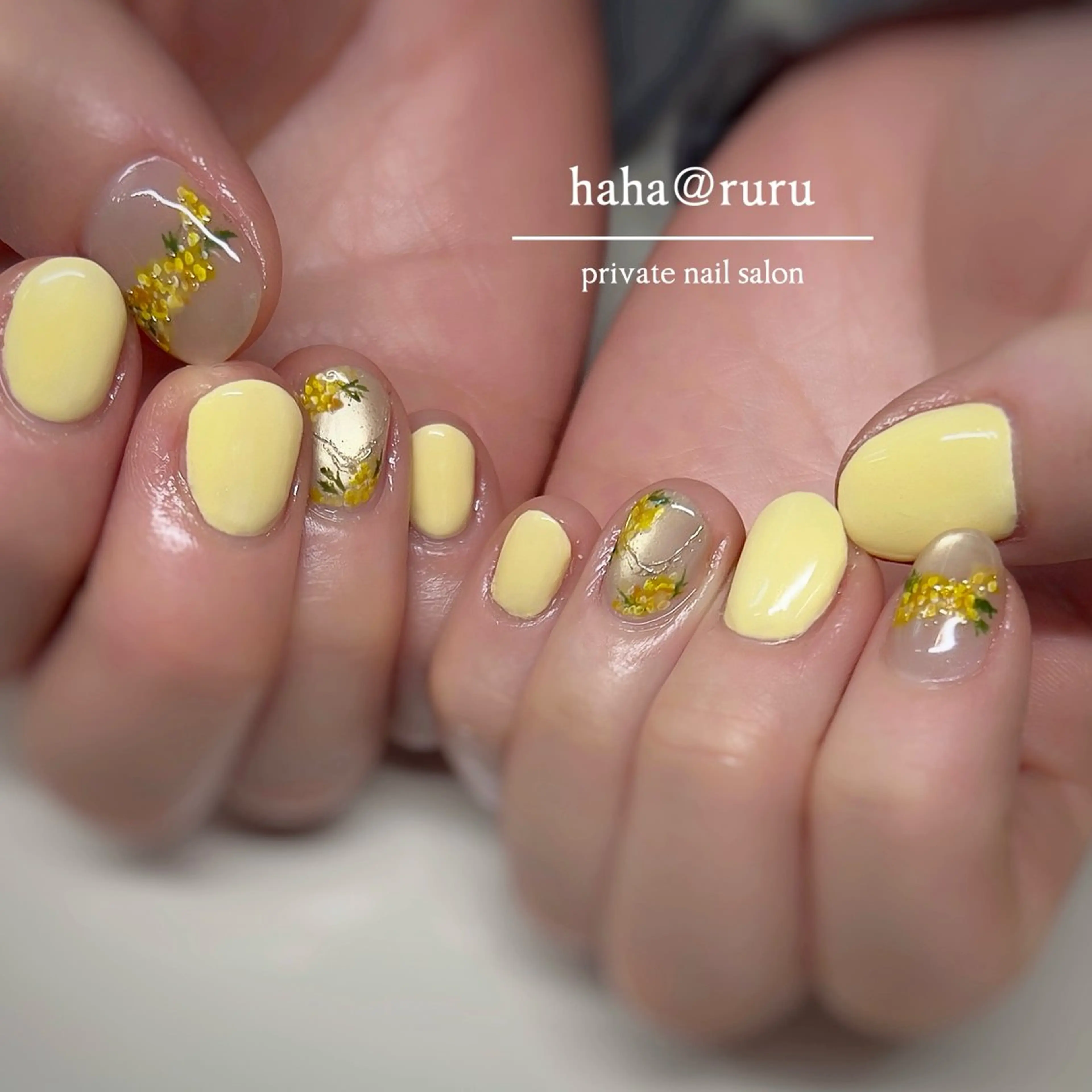ネイル ハンドネイル haha@ ruruのネイルデザイン