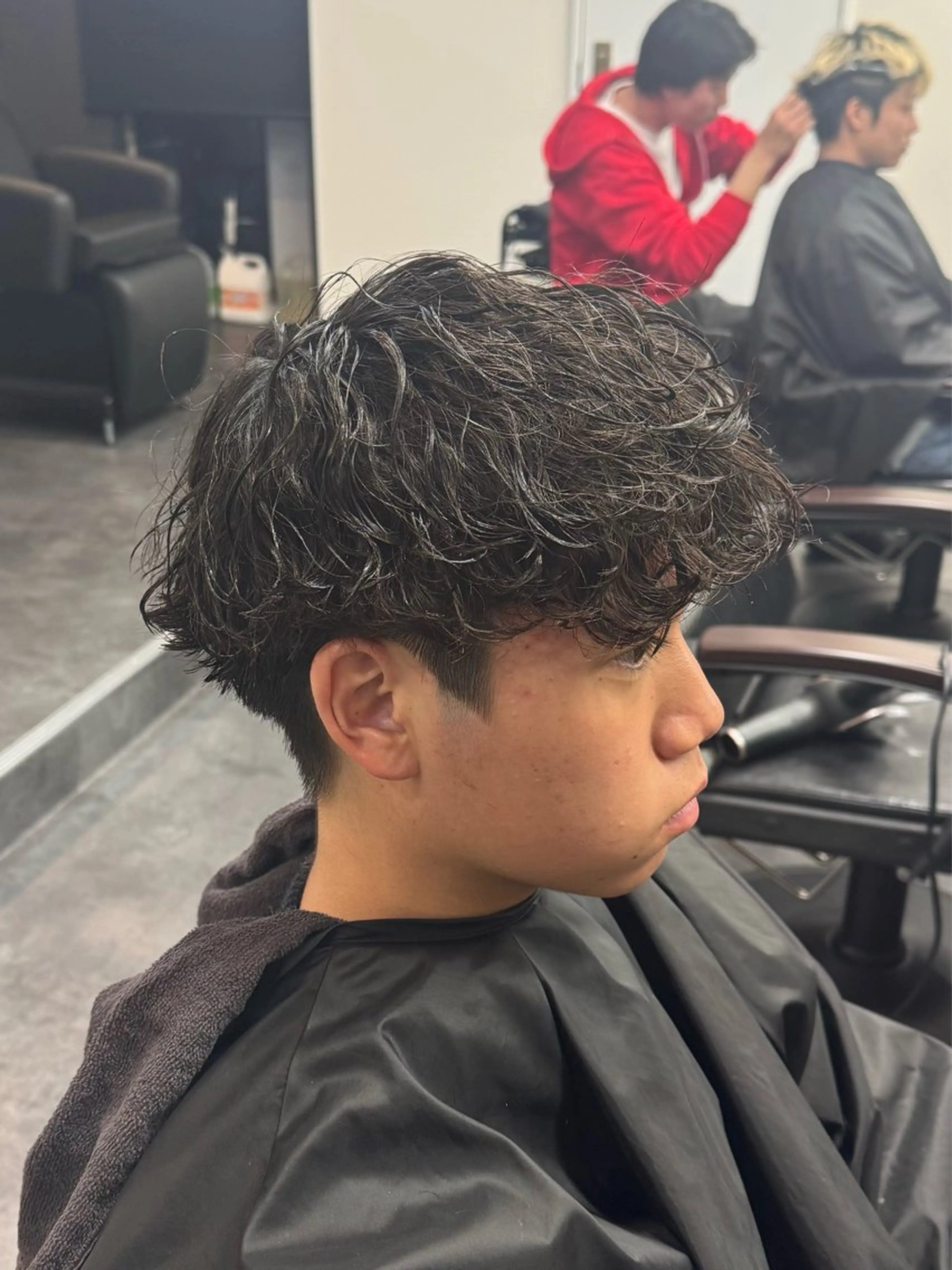 パーマ メンズ 柏メンズカットパーマ NO.1タイチのヘアスタイル