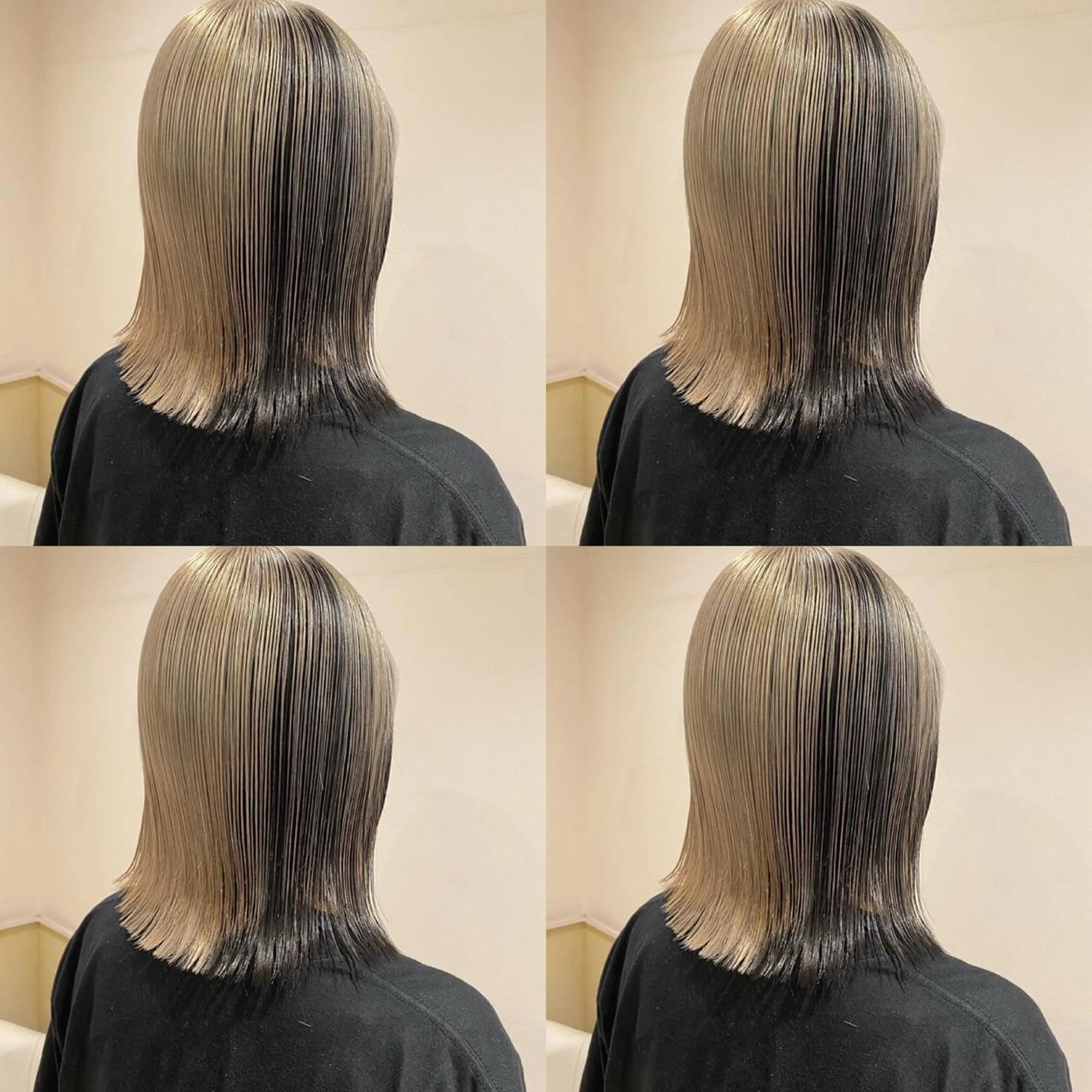 ミディアム カラー レイヤー×髪質改善 マネージャー安藤光司のヘアスタイル