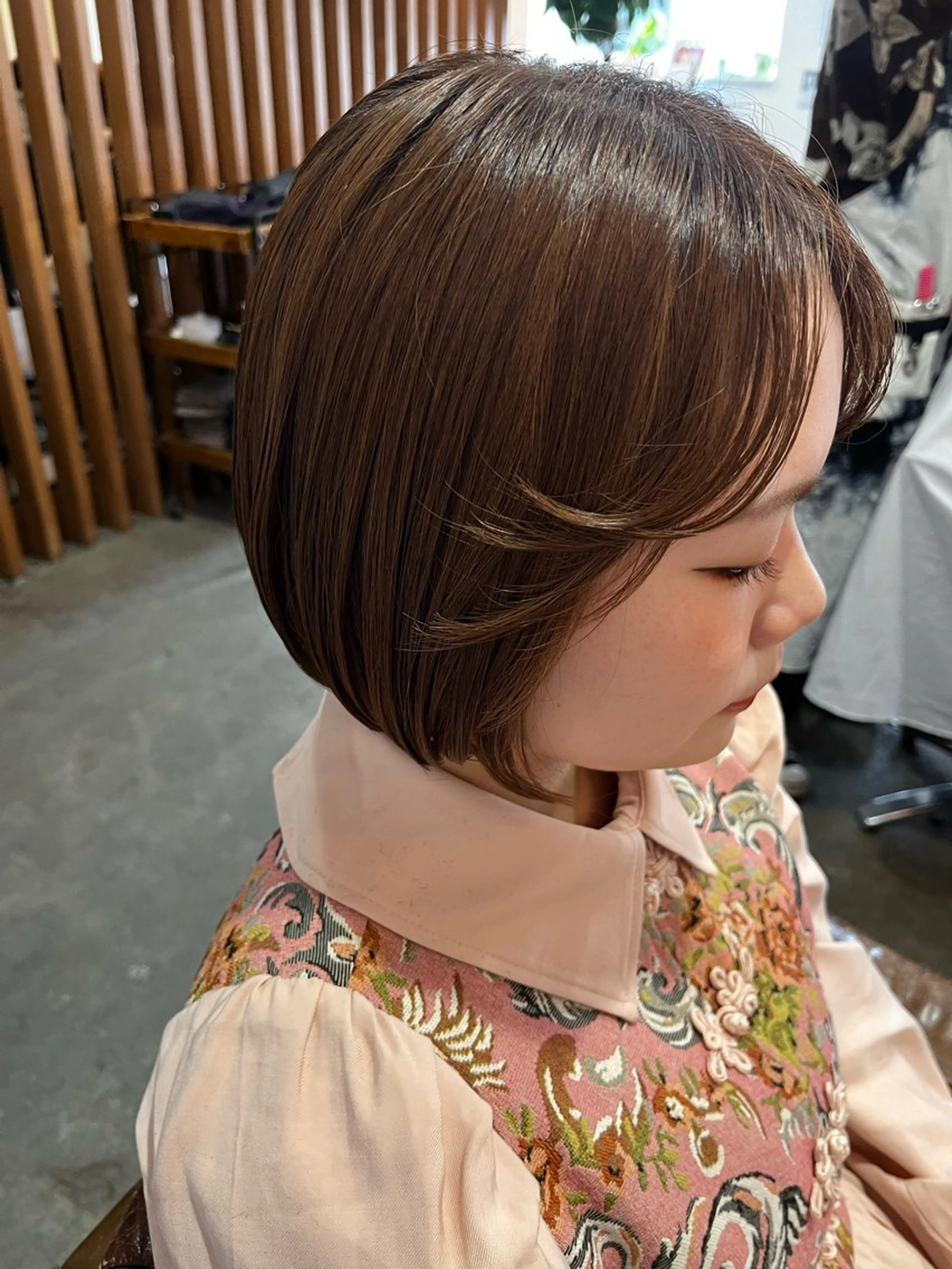 ショート ボブレイヤー ボブ レイヤーカット ☺︎宮田 麻衣☺︎のヘアスタイル