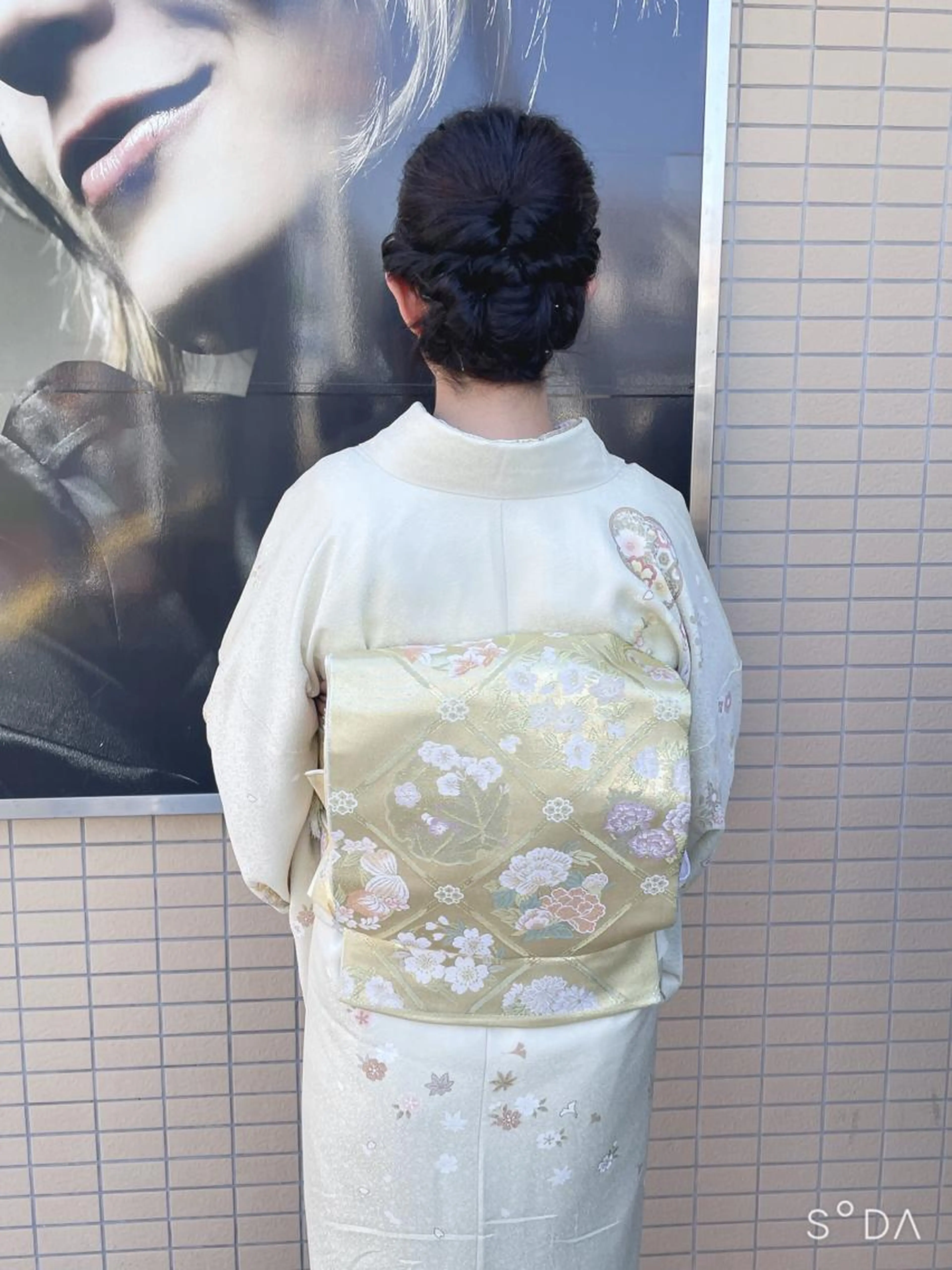 訪問着＋ヘアセット★メイク時間外ok別料金がかかります。の写真