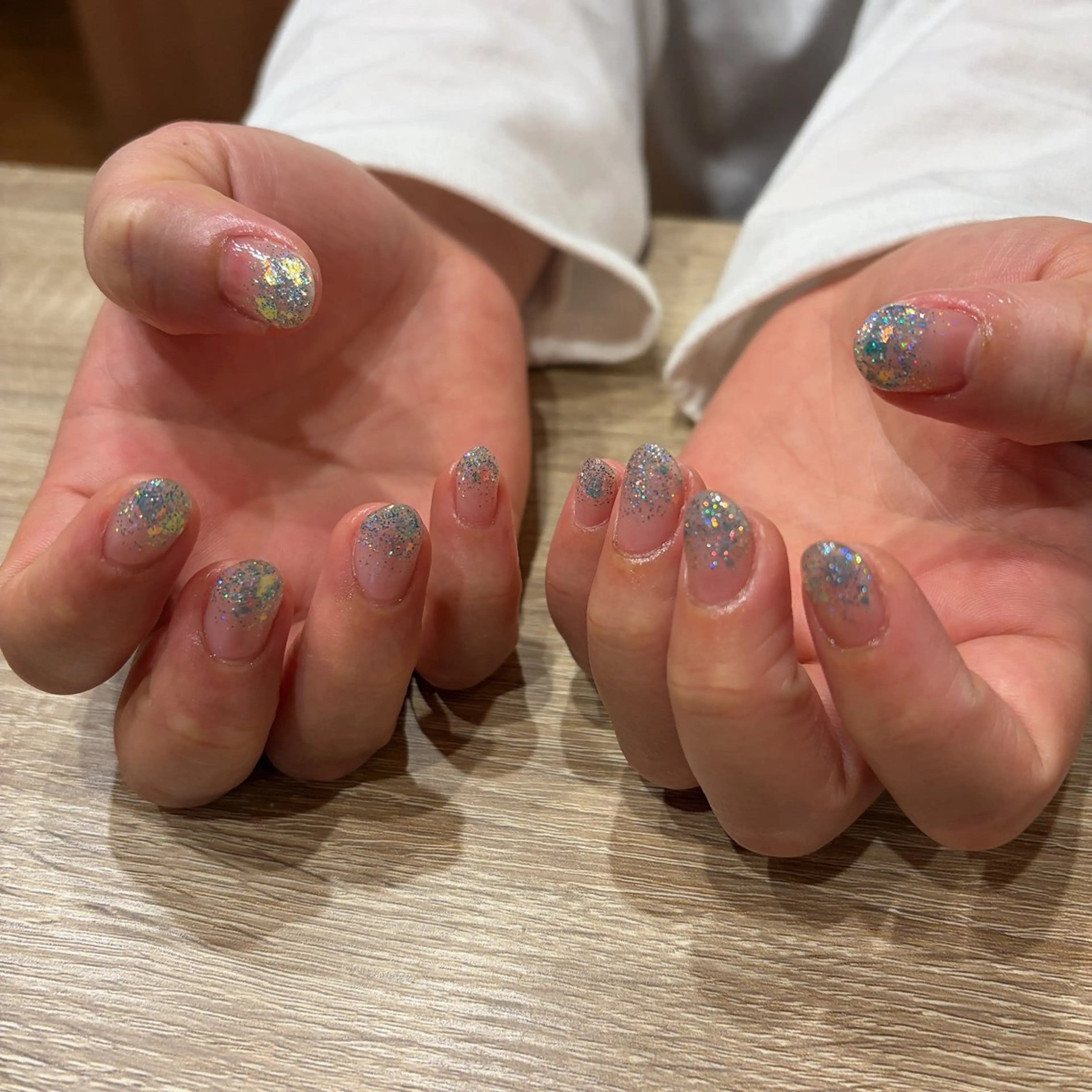 ネイル ラメ(グリッター) ハンドネイル liberté所属・liberté🫧 新小岩のネイルデザイン