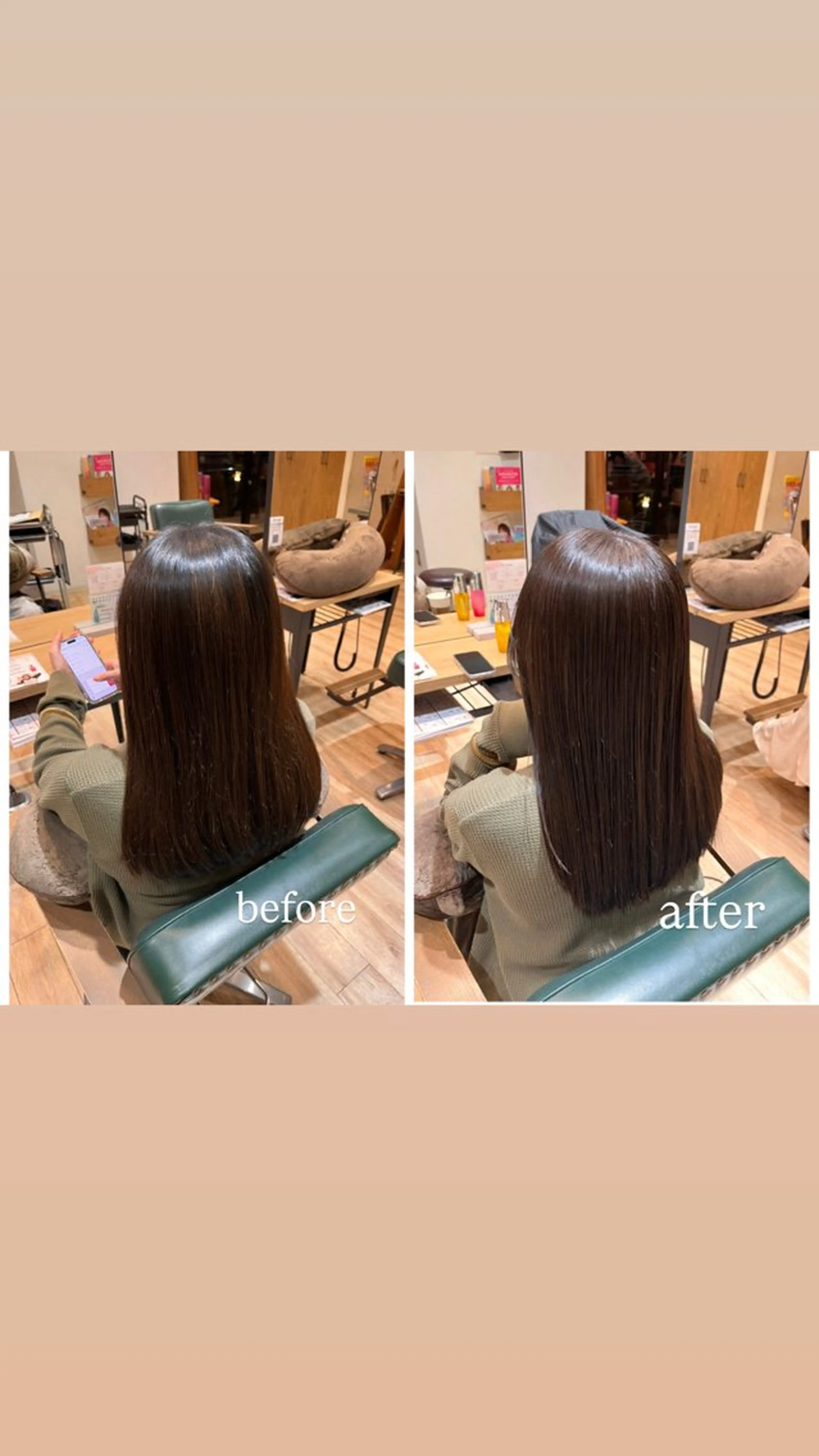 ロング ヘアカラー 古澤 里菜のヘアスタイル