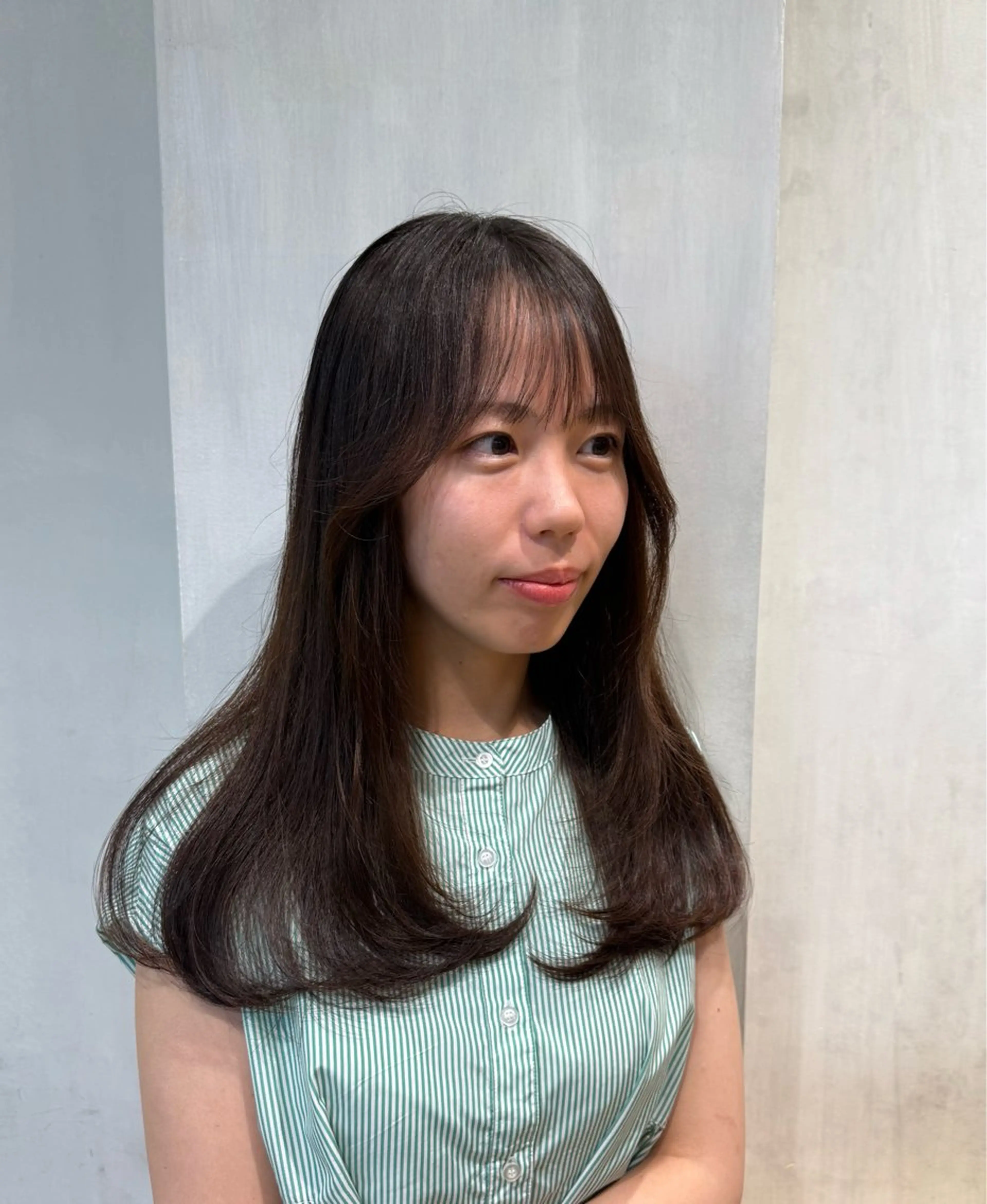 ロング レイヤーカット shuto/ ショートカット/本山のヘアスタイル