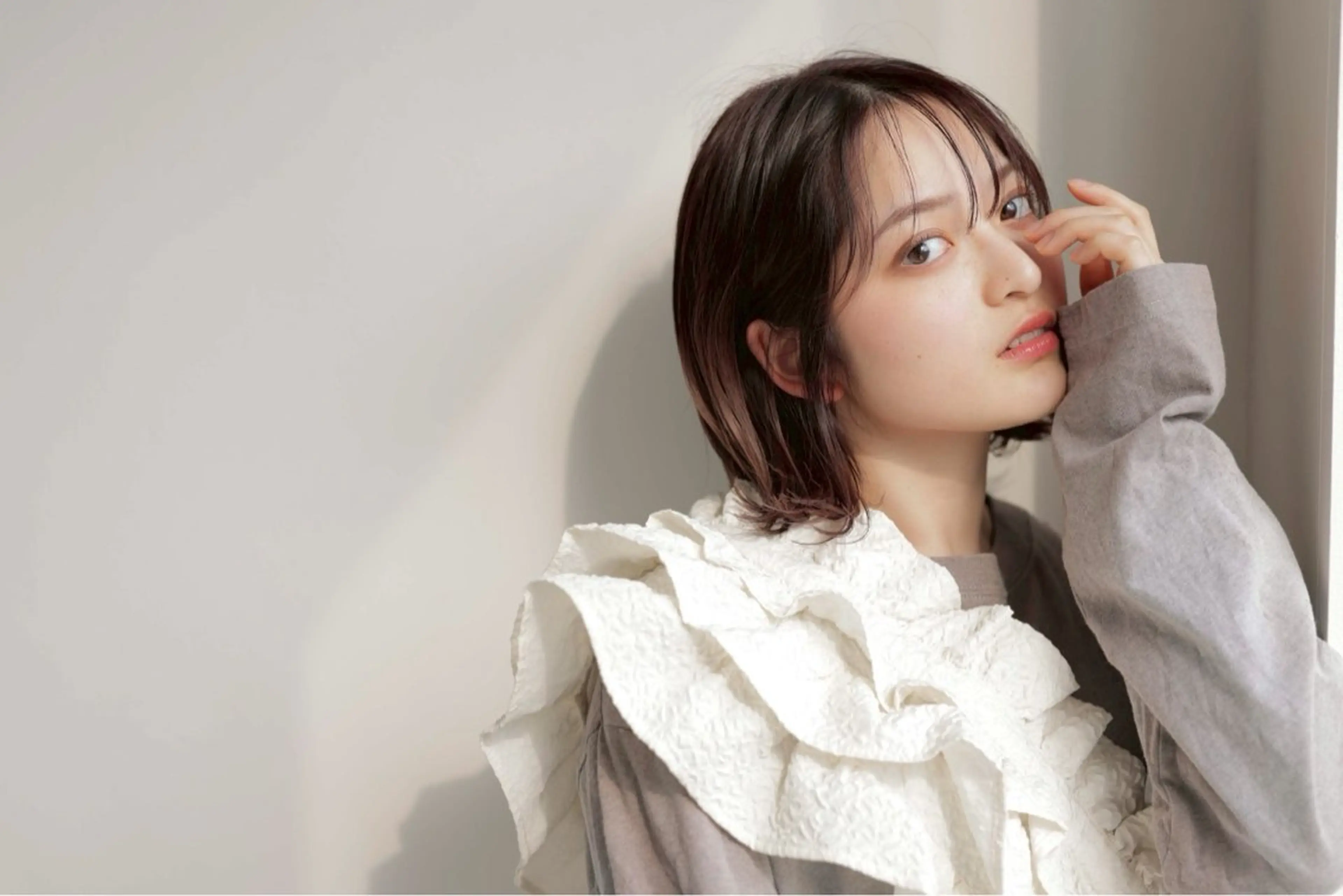 ミディアム カラー MODEK’s まこ 暖色カラー/艶カラーのヘアスタイル