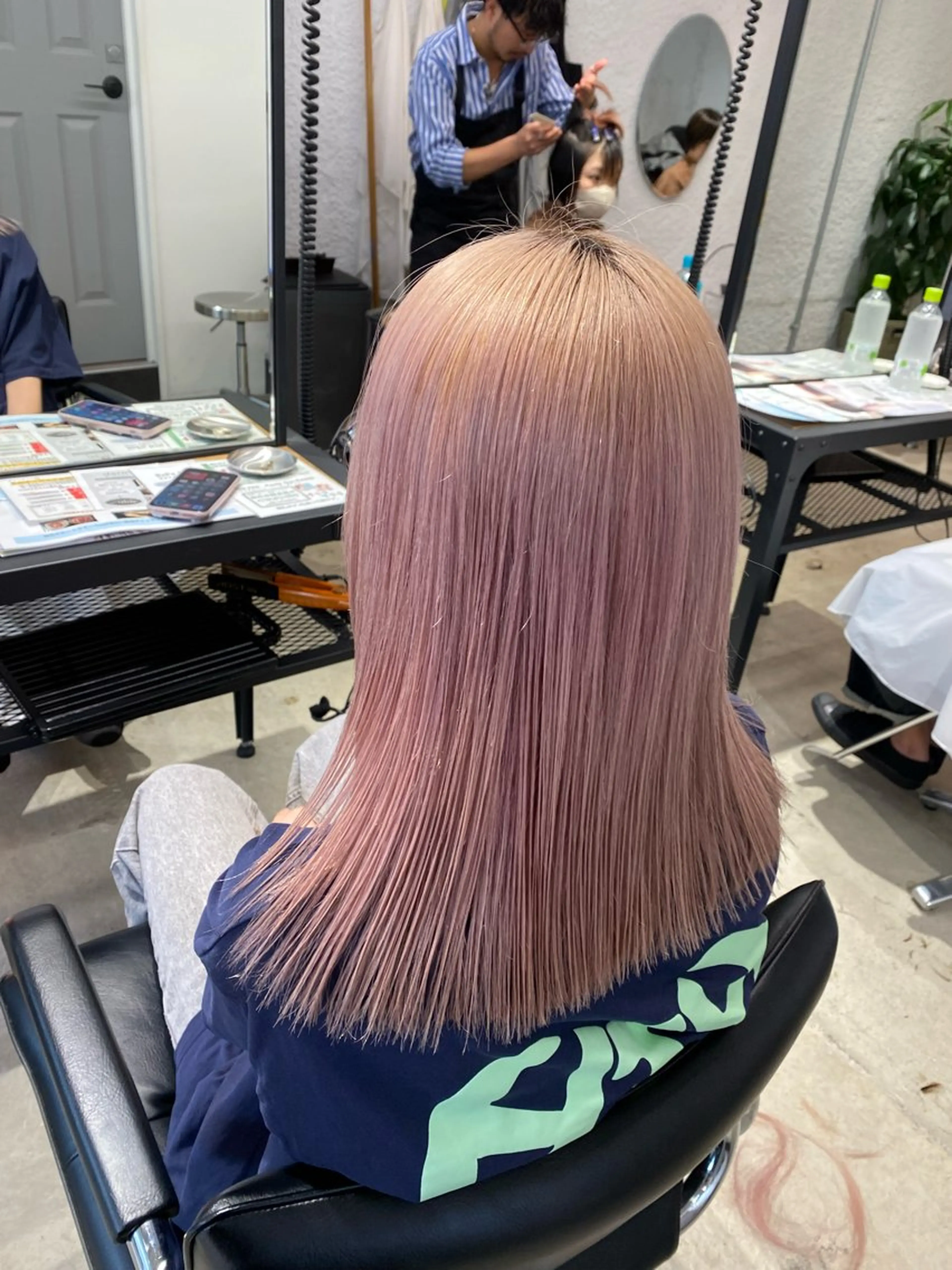 セミロング 野原 ひかるのヘアスタイル