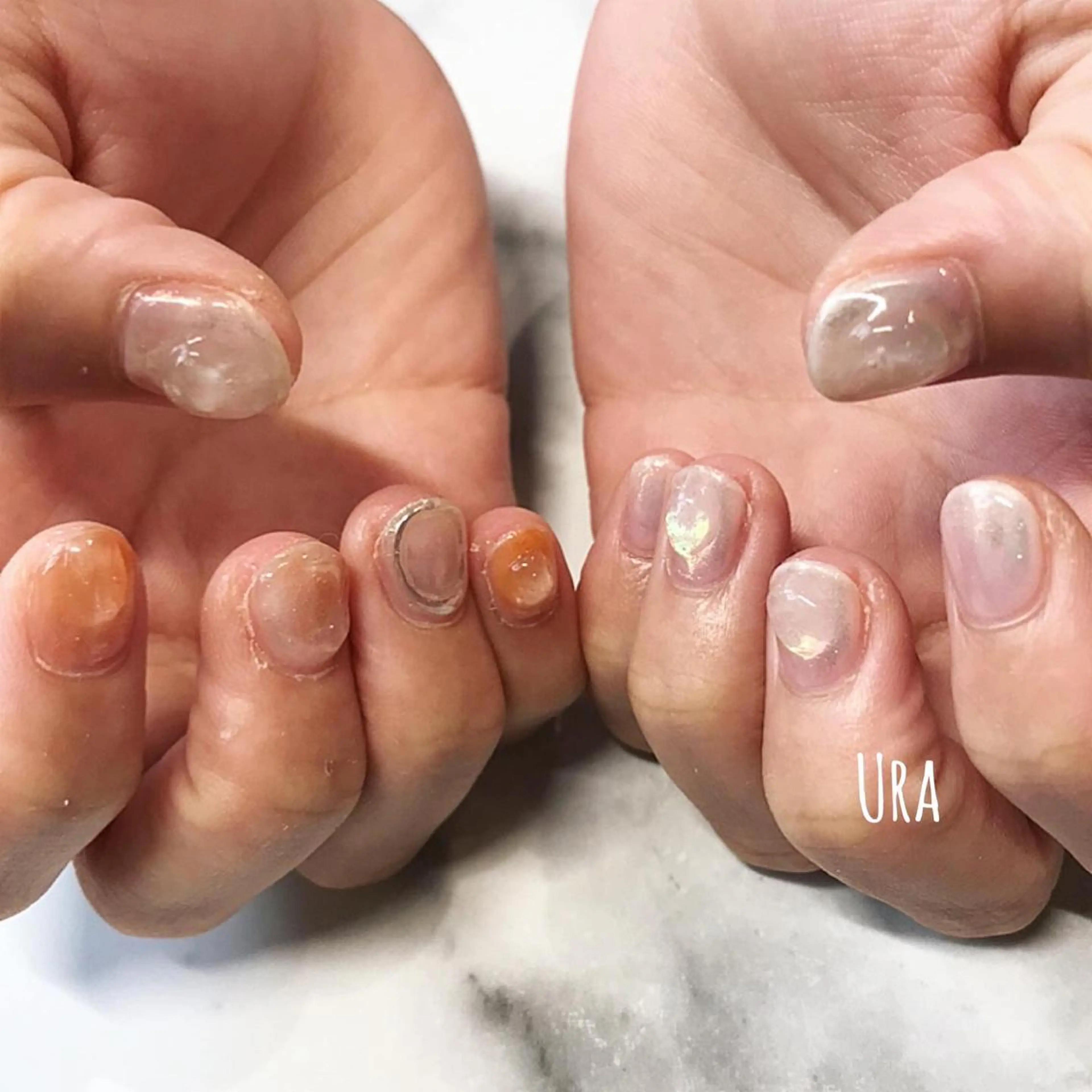 ネイル ハンドネイル UrakoNail 《nail》のネイルデザイン