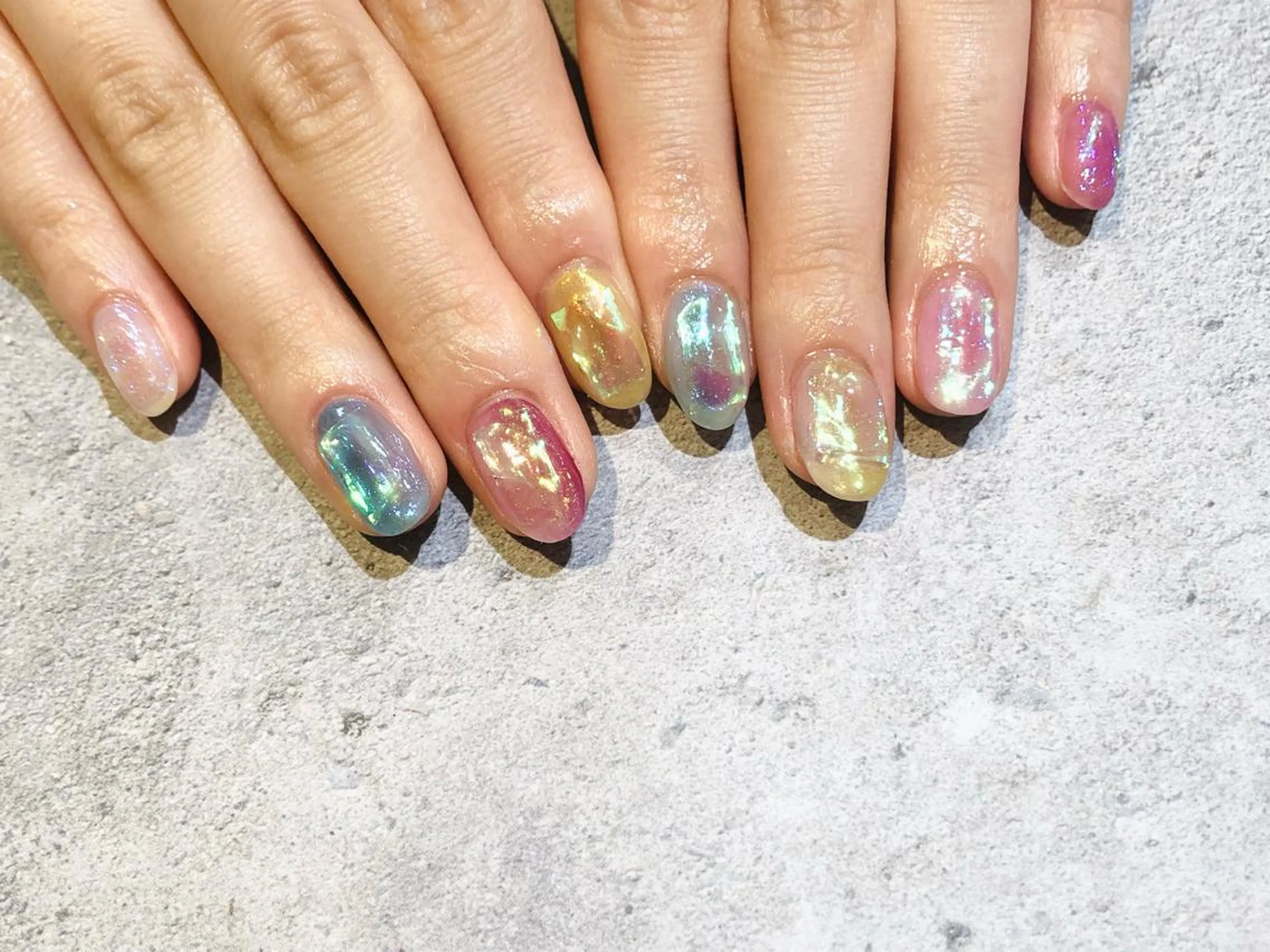 ネイル 舞田 苑香のネイルデザイン