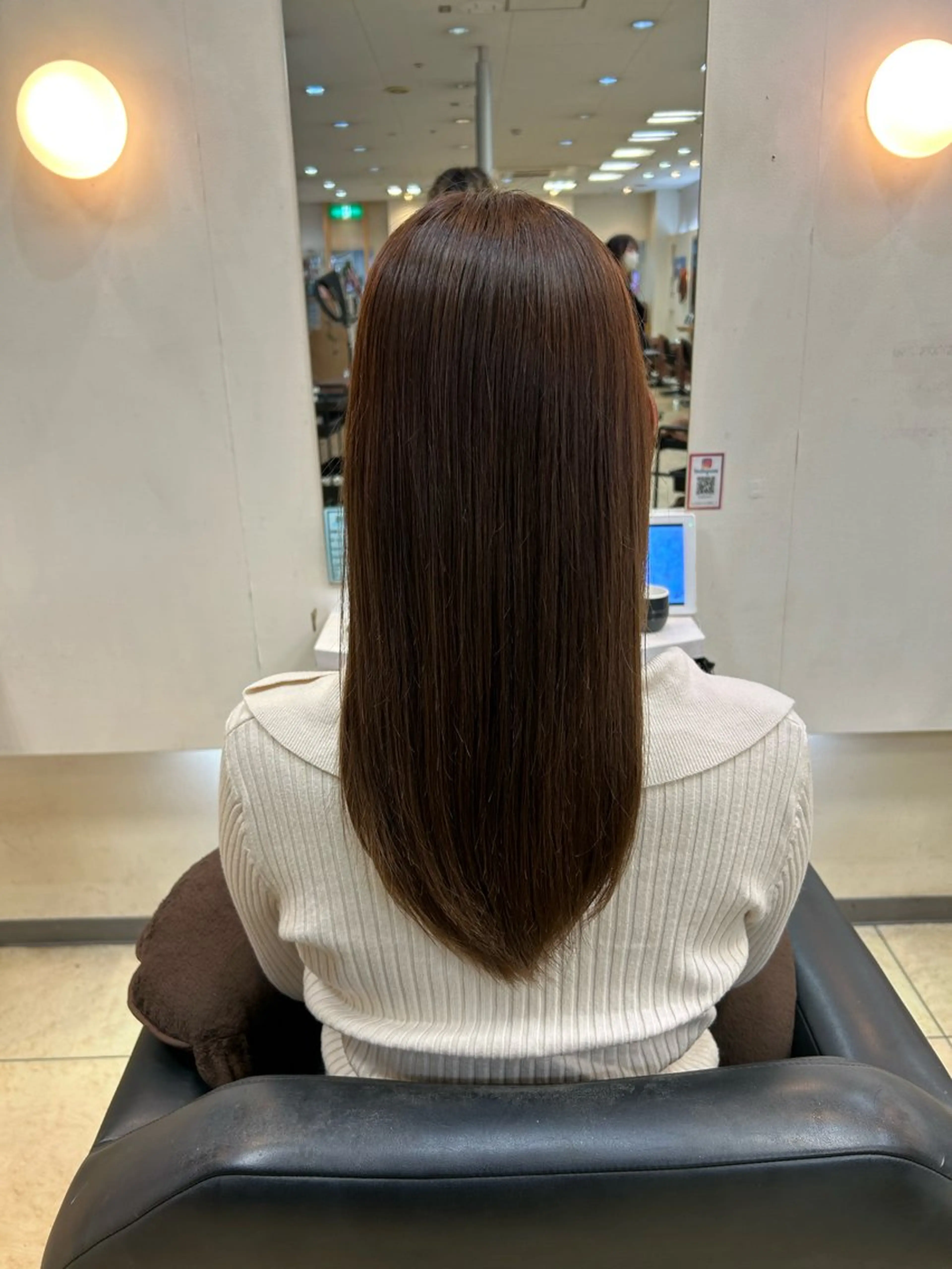 ロング ヘアカラー トリートメント 透明感カラー／ 艶髪／たなべだいのヘアスタイル