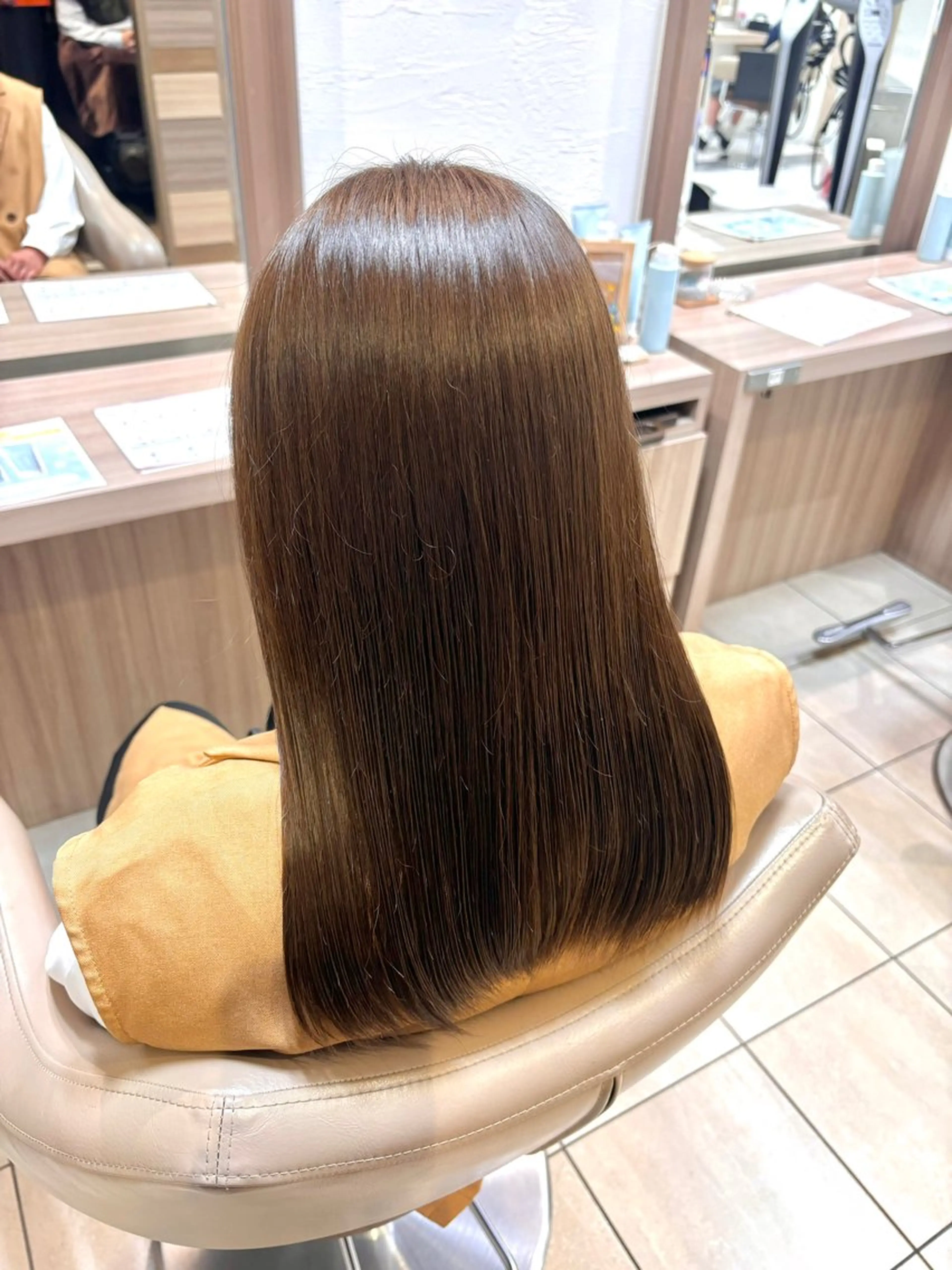 ワンカラー➕贅沢トリートメントコース【ダブルコーティング】【施術時間150分〜】注意事項確認お願いしますの写真