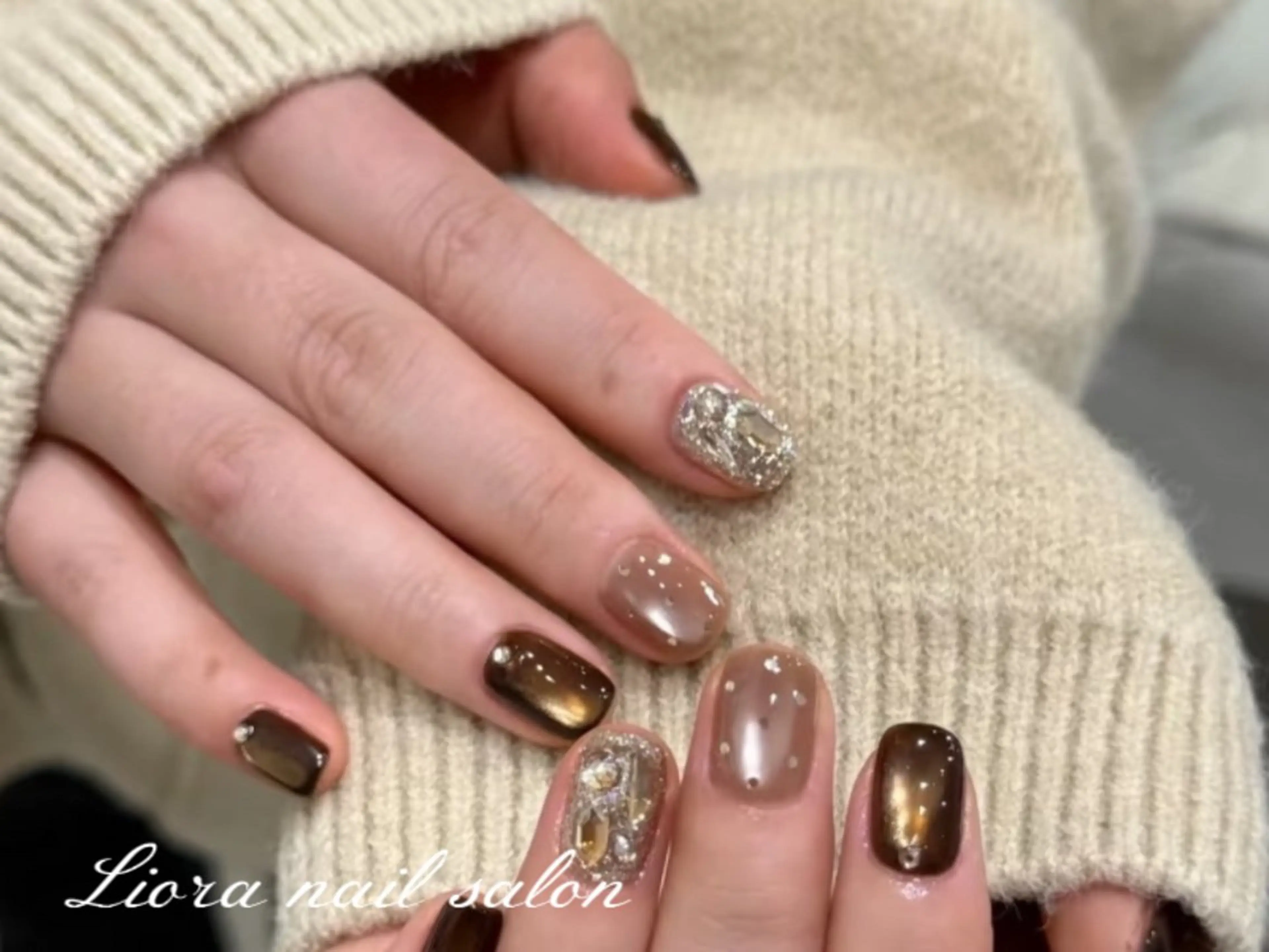 ネイル チークネイル フットネイル フレンチネイル ジェルネイル ガーリー ハンドネイル Liora nail スカルプ専門店のネイルデザイン