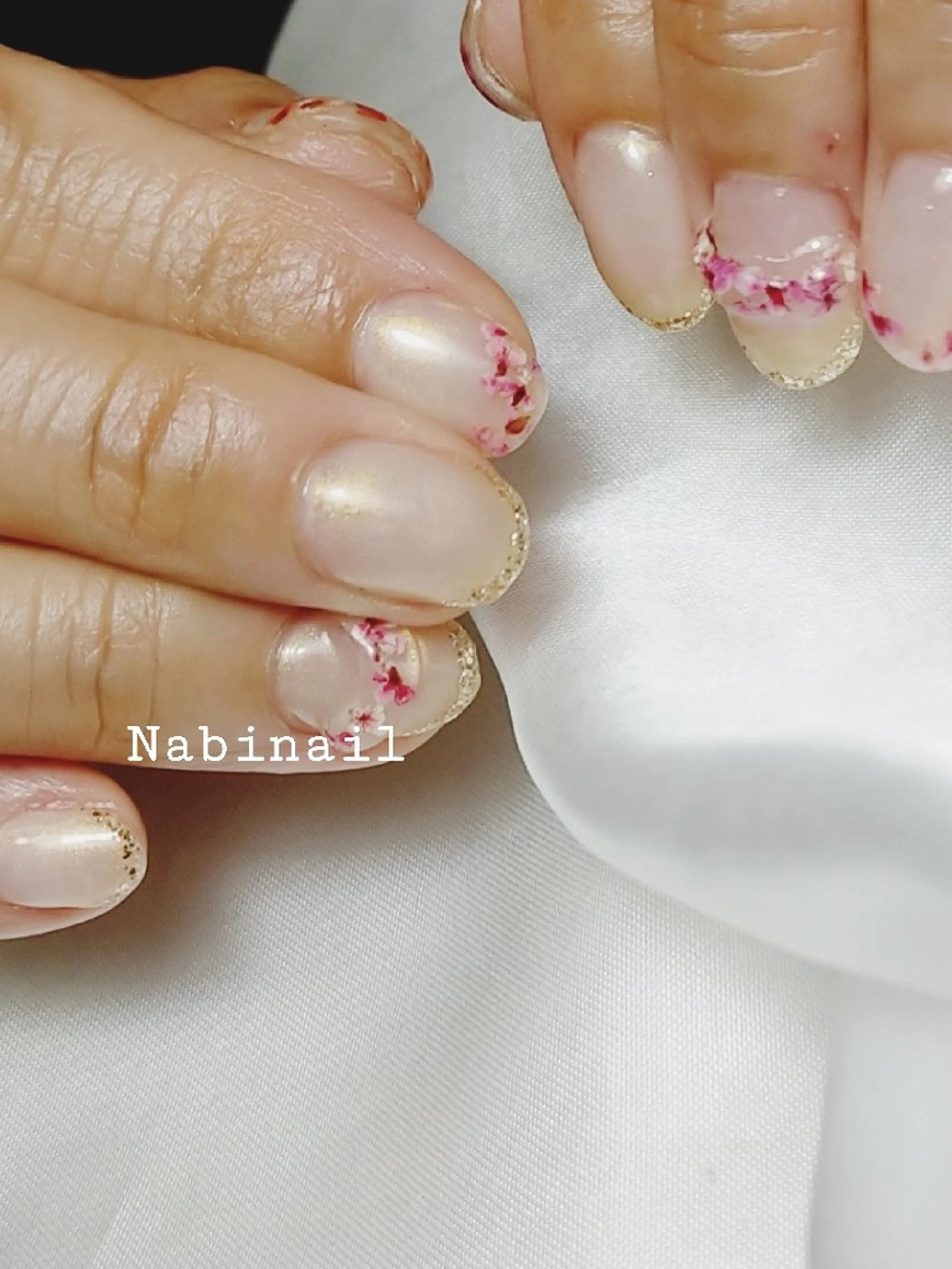 ネイル ハンドネイル 西日暮里 Nabinailのネイルデザイン