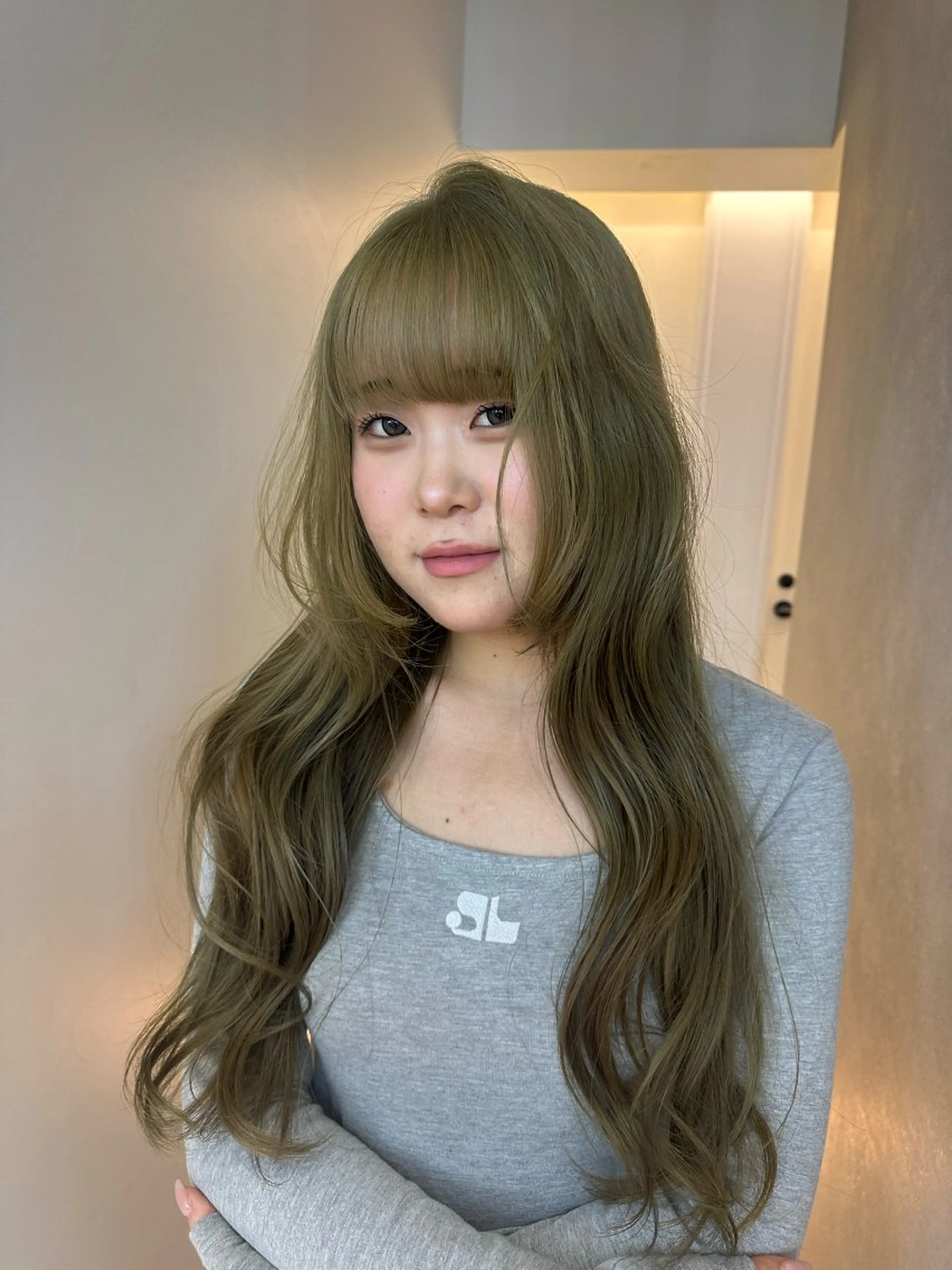 カラー ヘアカラー ハイトーン特化 pepe🎀のヘアスタイル