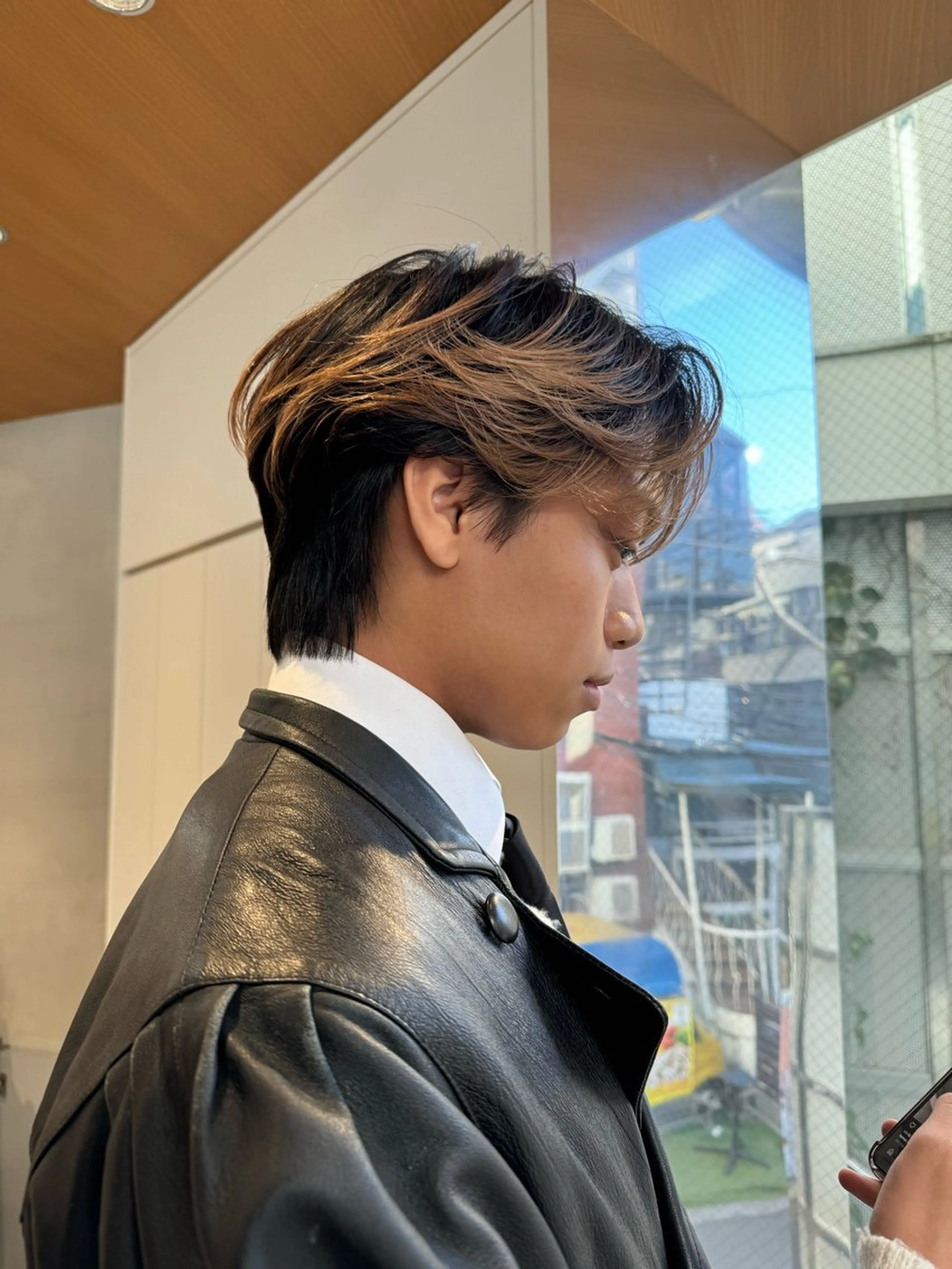 メンズ センターパート /メンズ/海野颯生のヘアスタイル