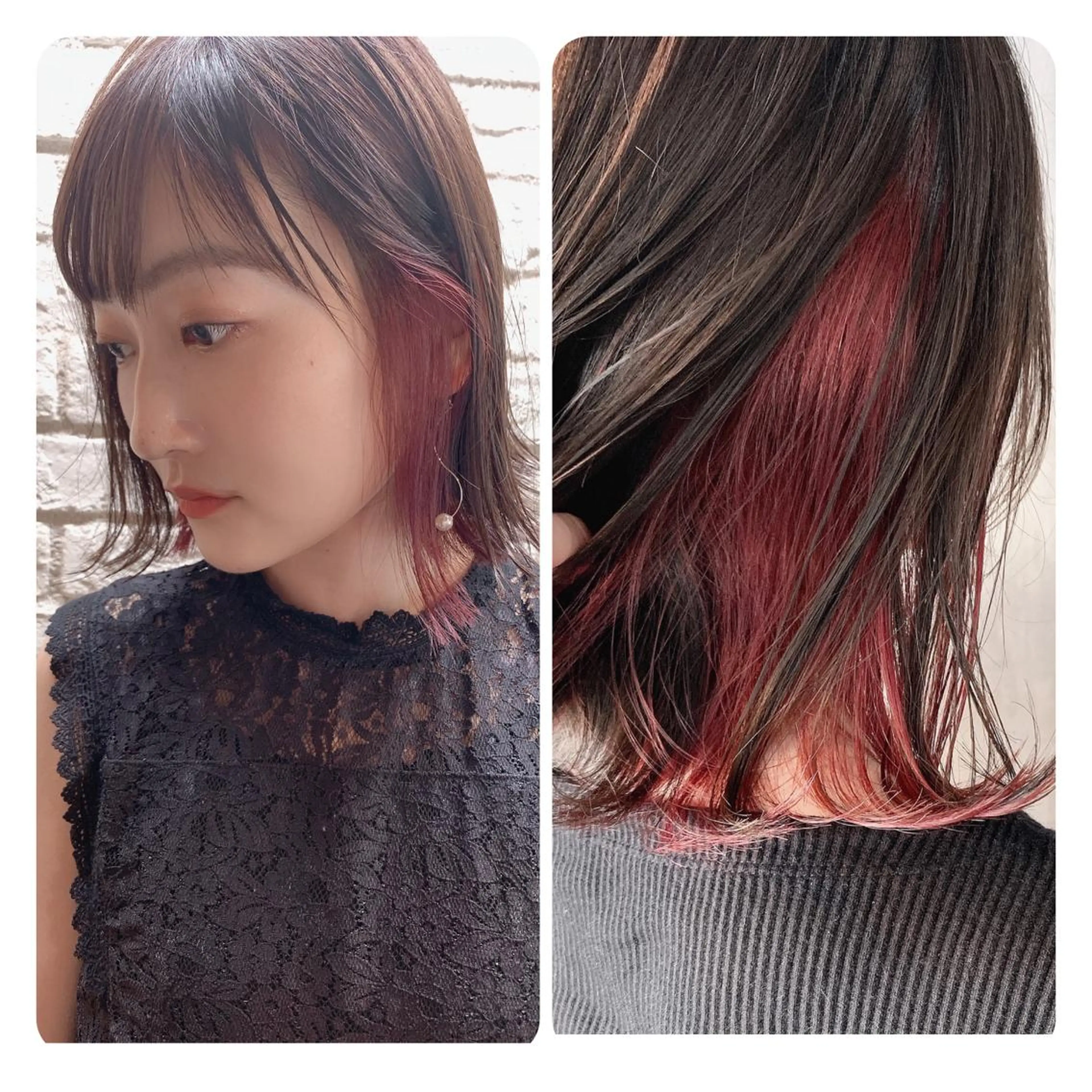 カラー SAKURA 原宿所属・なかの たくみのヘアスタイル