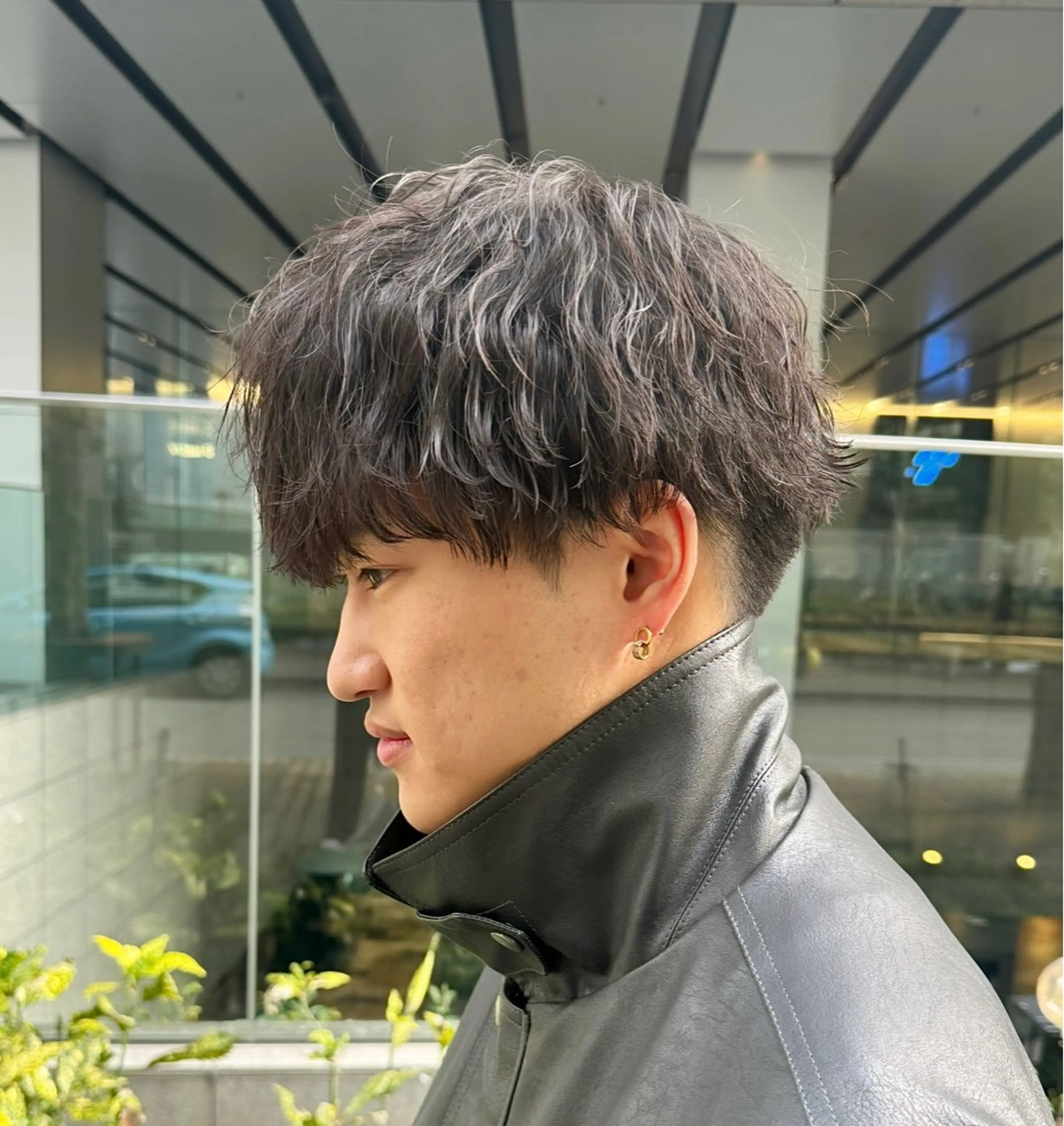 ショート カラー パーマ ヘアアレンジ メンズ カット パーマ トリートメント ヘアセット 亀井隆汰/メンズ専門 パーマ特化美容師のヘアスタイル