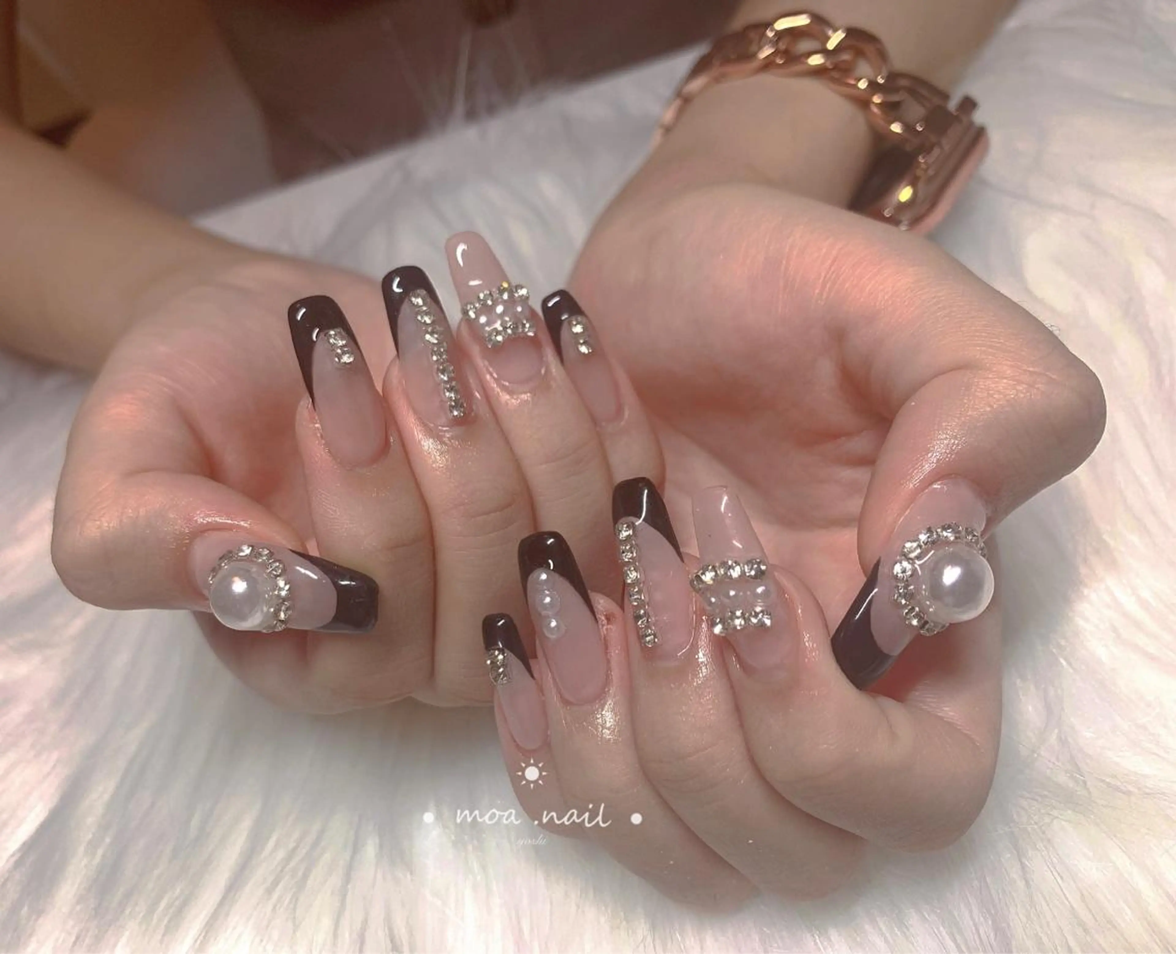 ネイル スカルプネイル MoaNail🫶 Yoshiのネイルデザイン