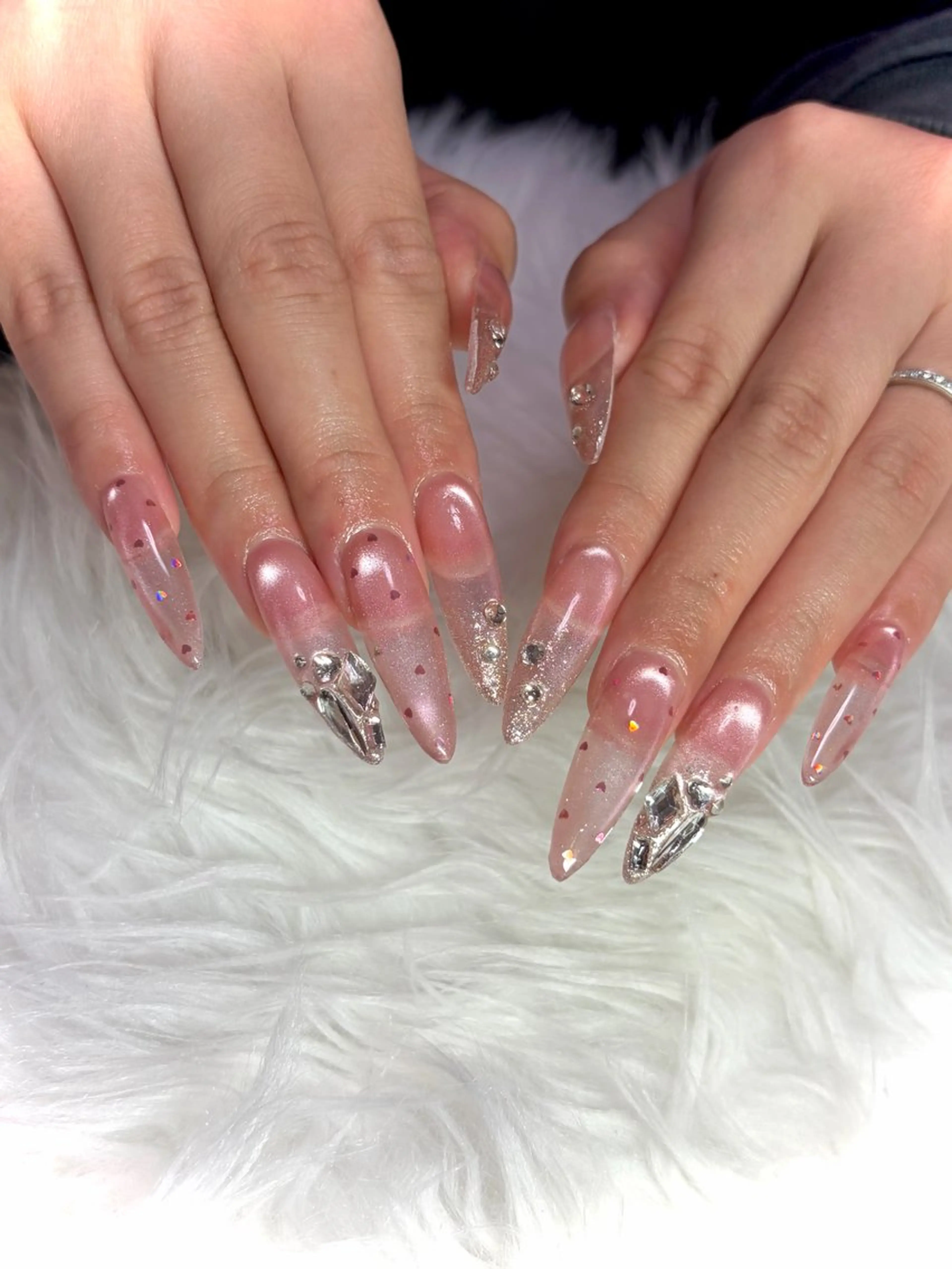 ネイル 長さ出し Nail room Aのネイルデザイン