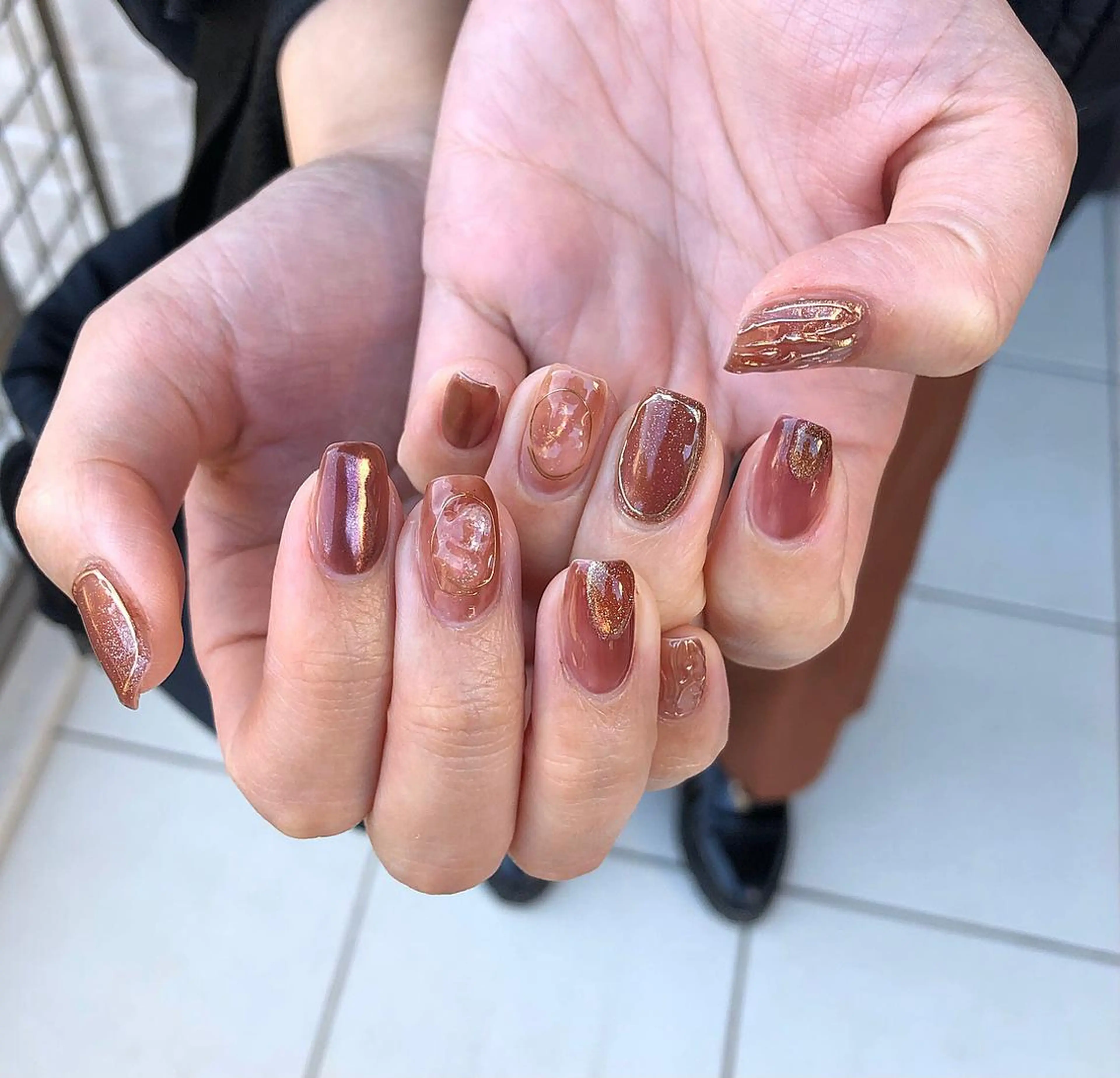 ネイル ハンドネイル émus nail Mamiのネイルデザイン