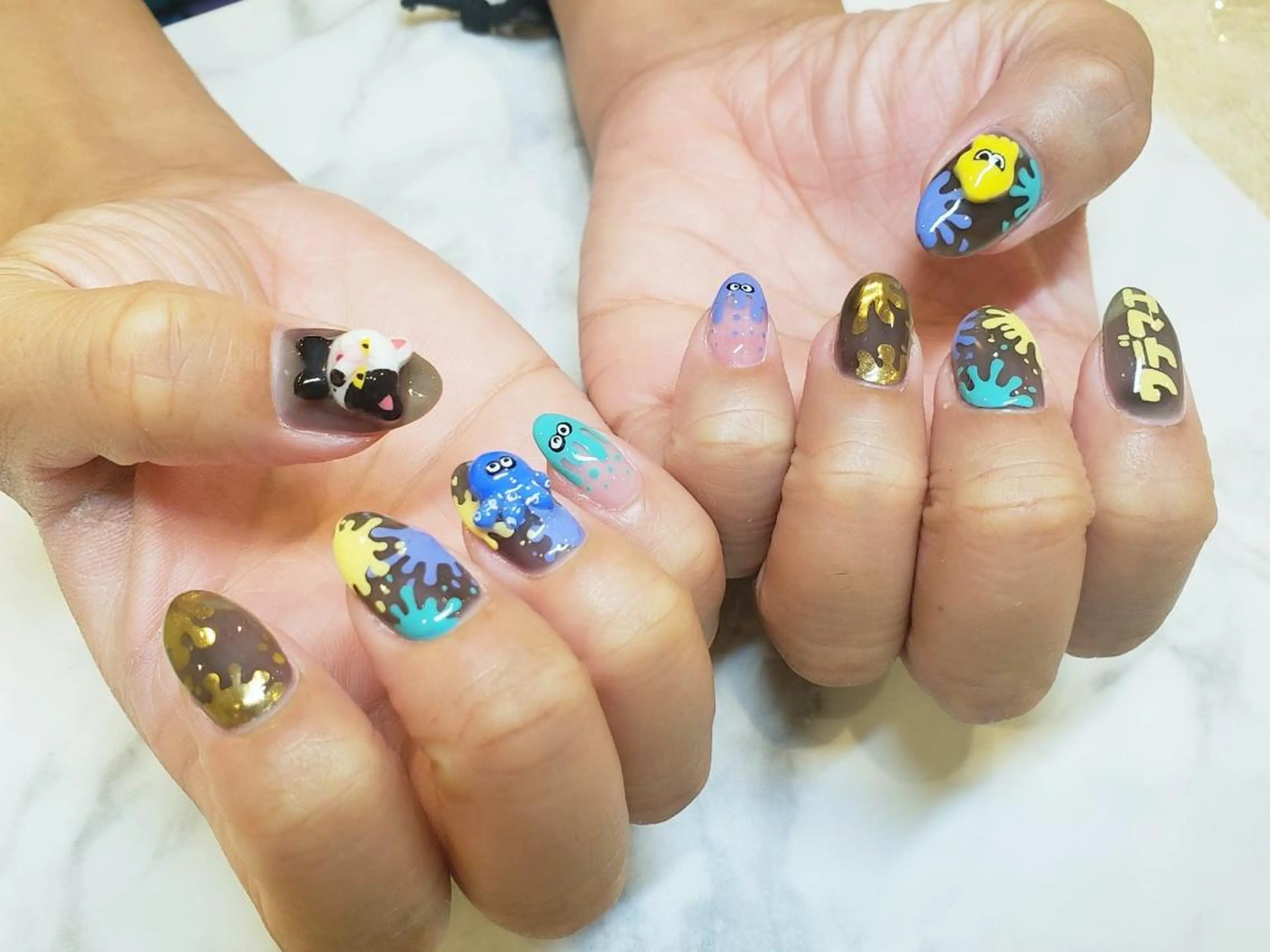 ネイル 長さ出し フットネイル ジェルネイル ロングネイル パラジェル ハンドネイル 痛ネイル🩶推し活 🤍店長sagawaのネイルデザイン