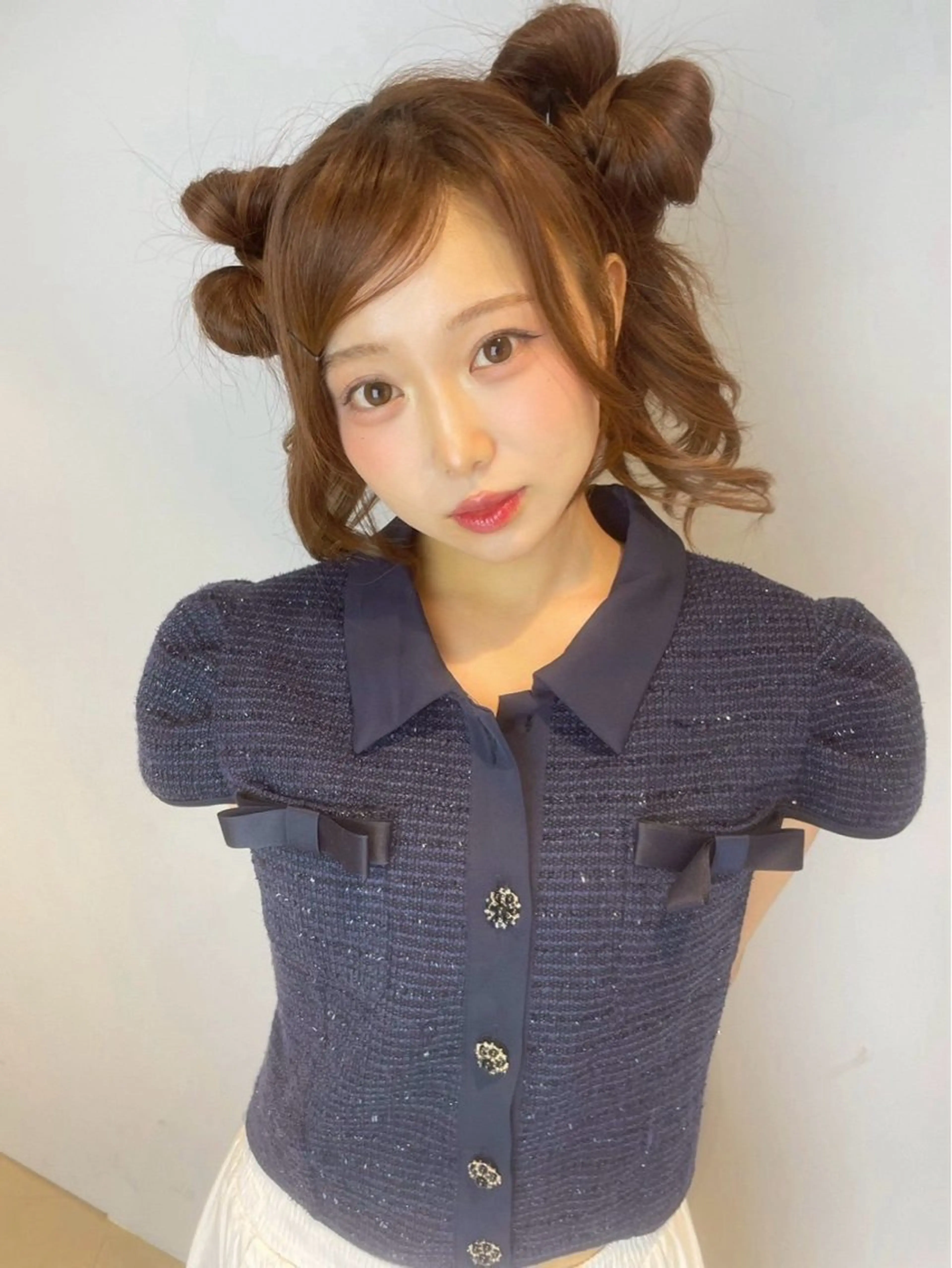 ヘアアレンジ 國分 桃愛のヘアスタイル