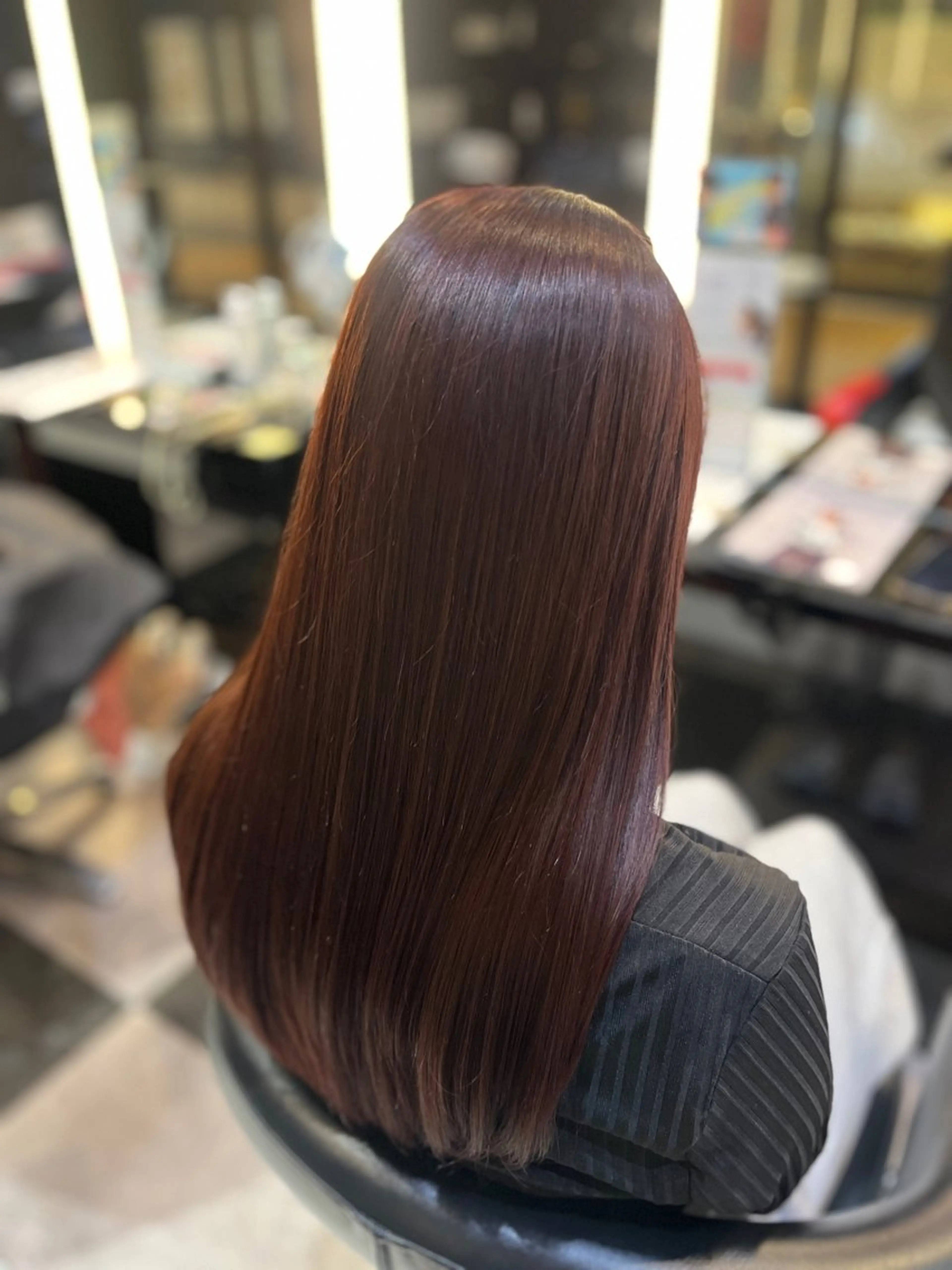 カット+カラー🤍💙の写真