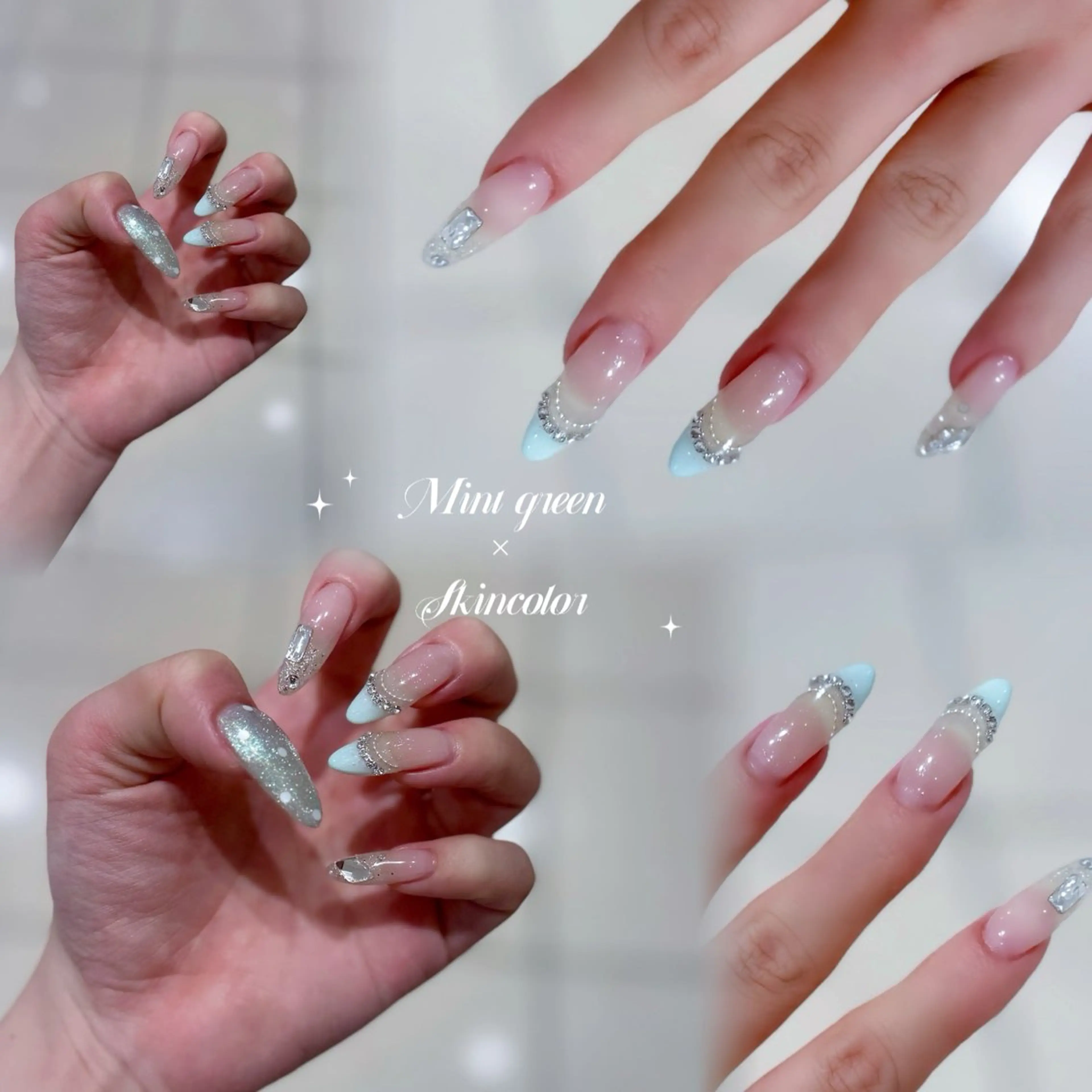 ネイル ハンドネイル 🎀Silk by Bianca陽菜果のネイルデザイン