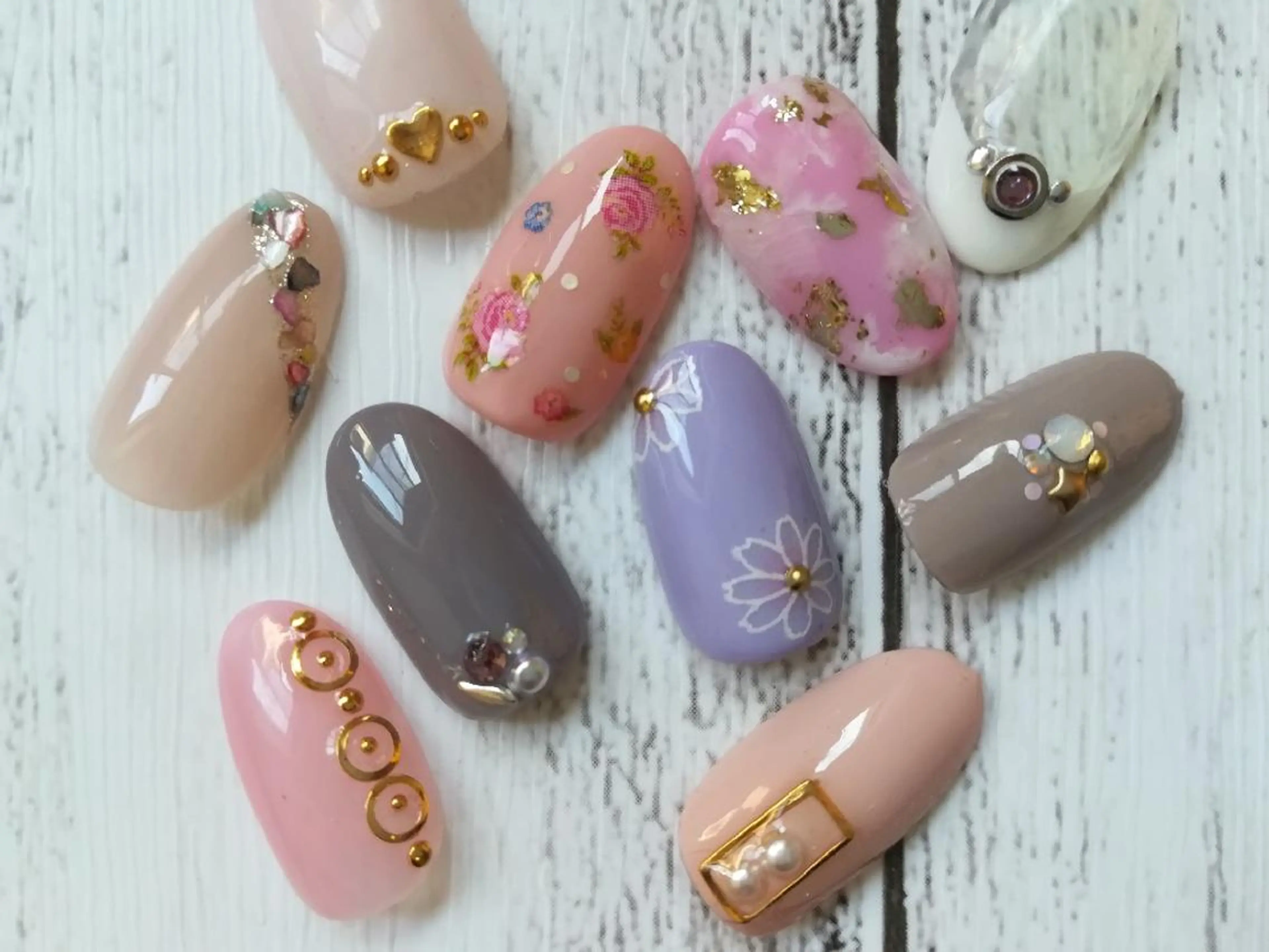 ネイル ジェルネイル パラジェル Nailsalon See'sのネイルデザイン
