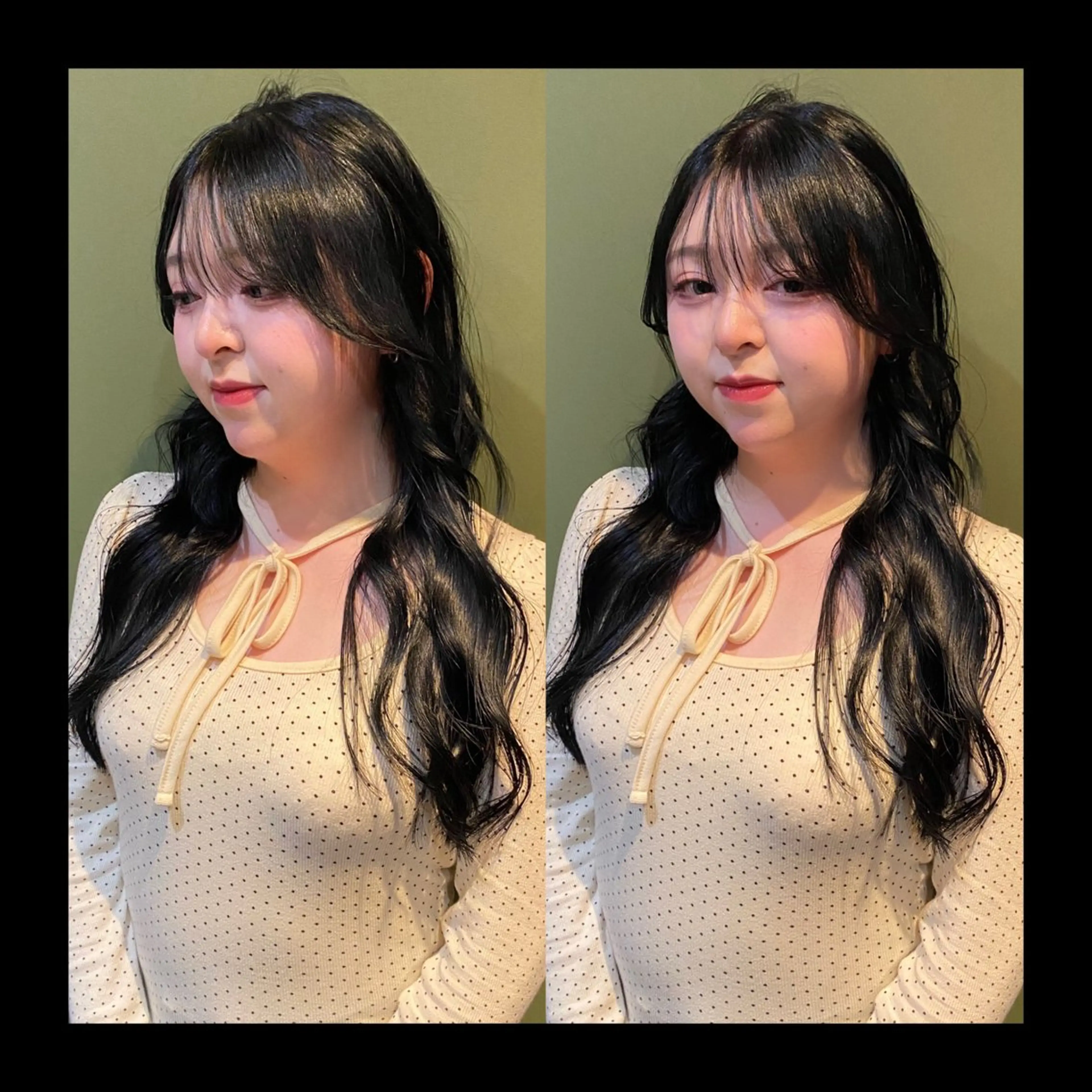 ロング カラー ブリーチ カット ヘアカラー トリートメント mai / linoah˚✧のヘアスタイル