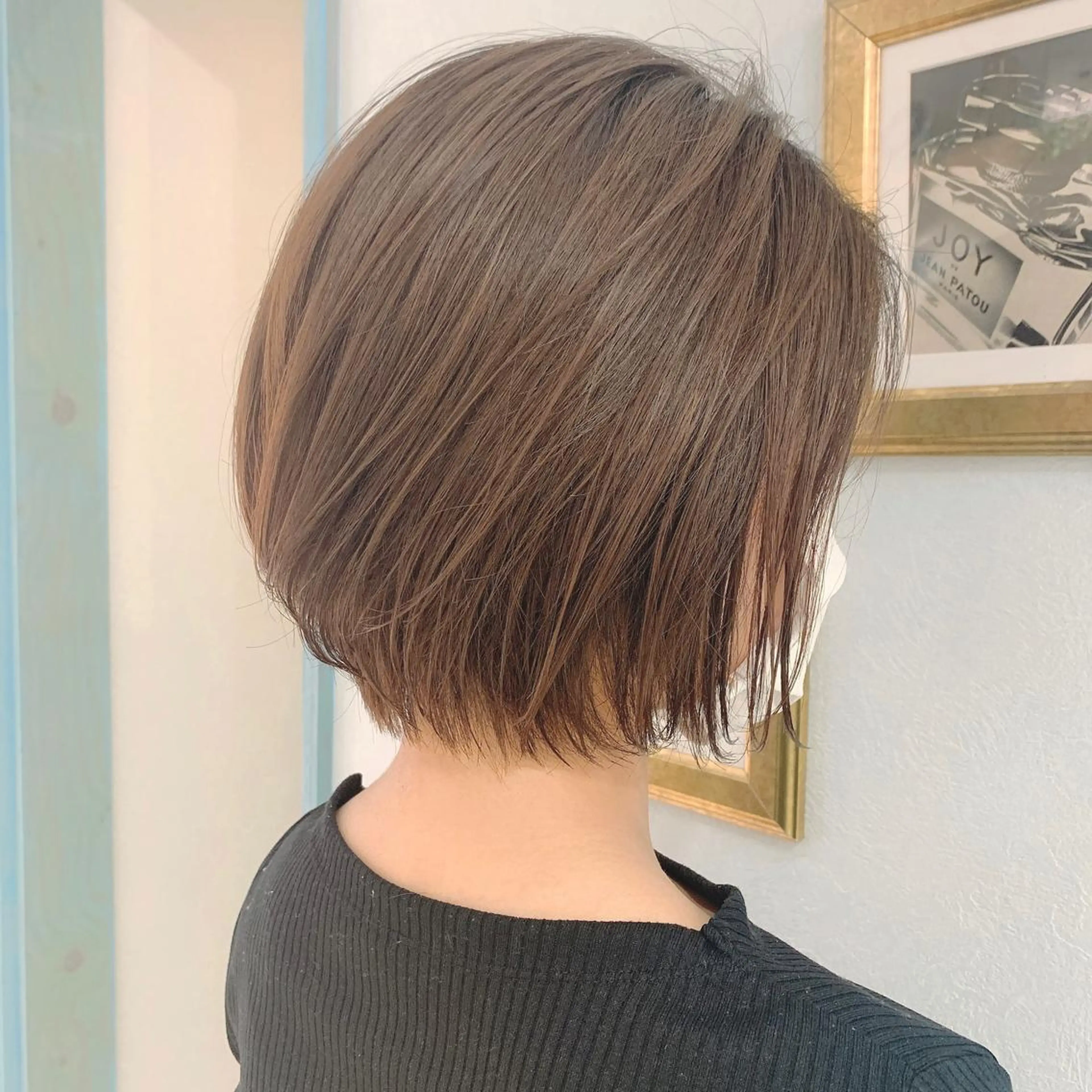 ミディアム カラー パーマ ヘアアレンジ Lond jeloud 名古屋所属・髪質改善 の達人/杉原碧仁のヘアスタイル