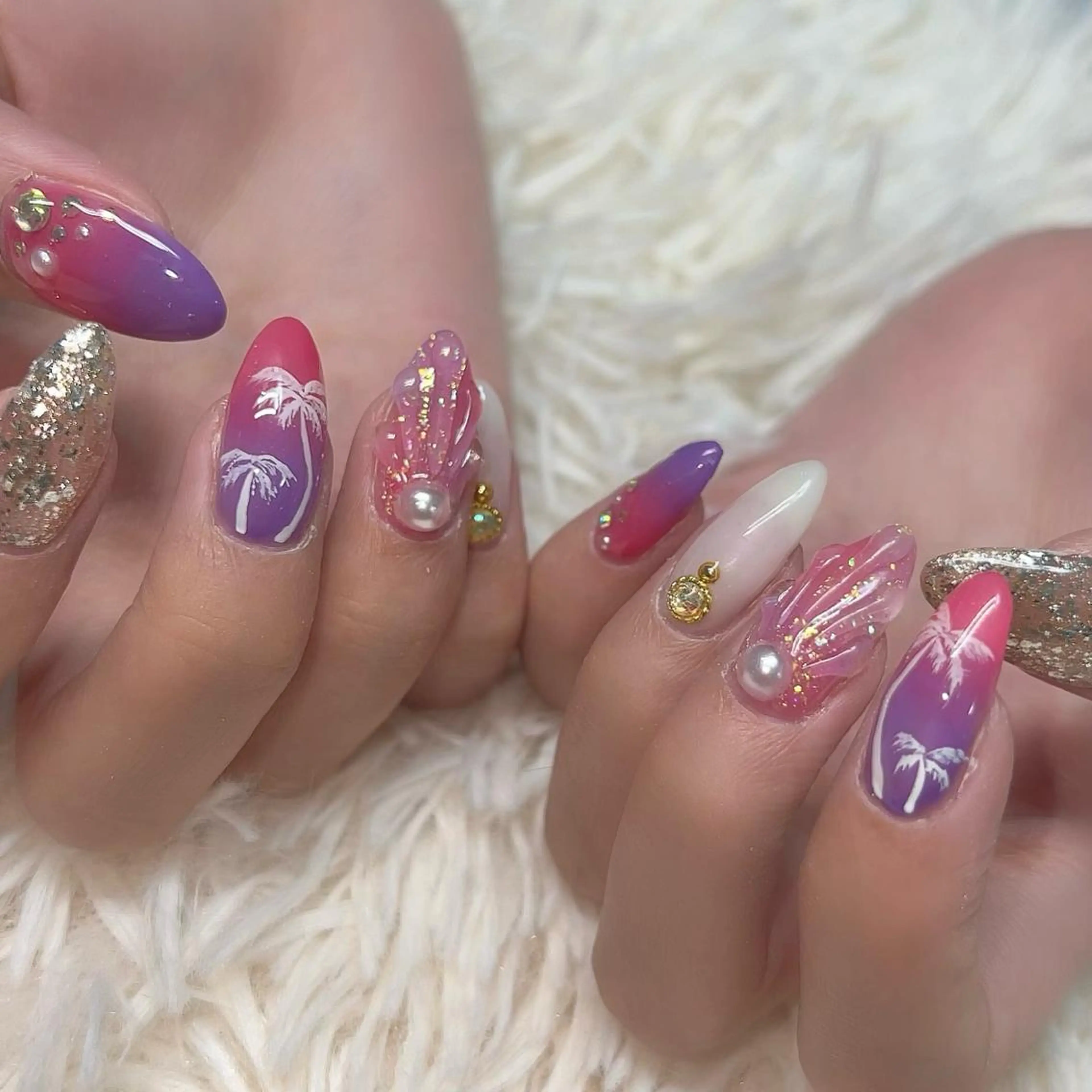 ネイル ハンドネイル 【Yappy🌈】 💖P-tanaのネイルデザイン