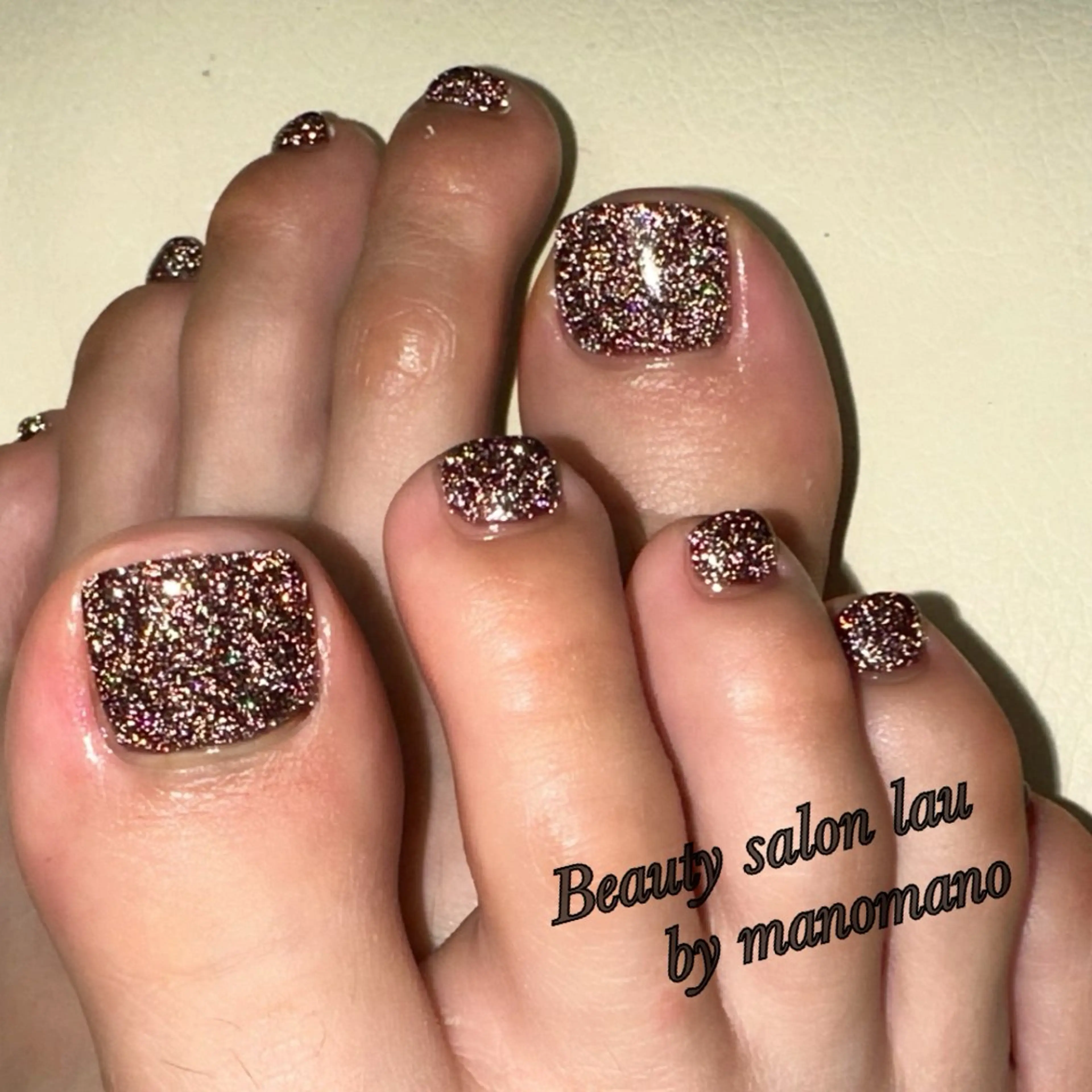 ネイル フットネイル ラウバイマノマノ なかざとのネイルデザイン