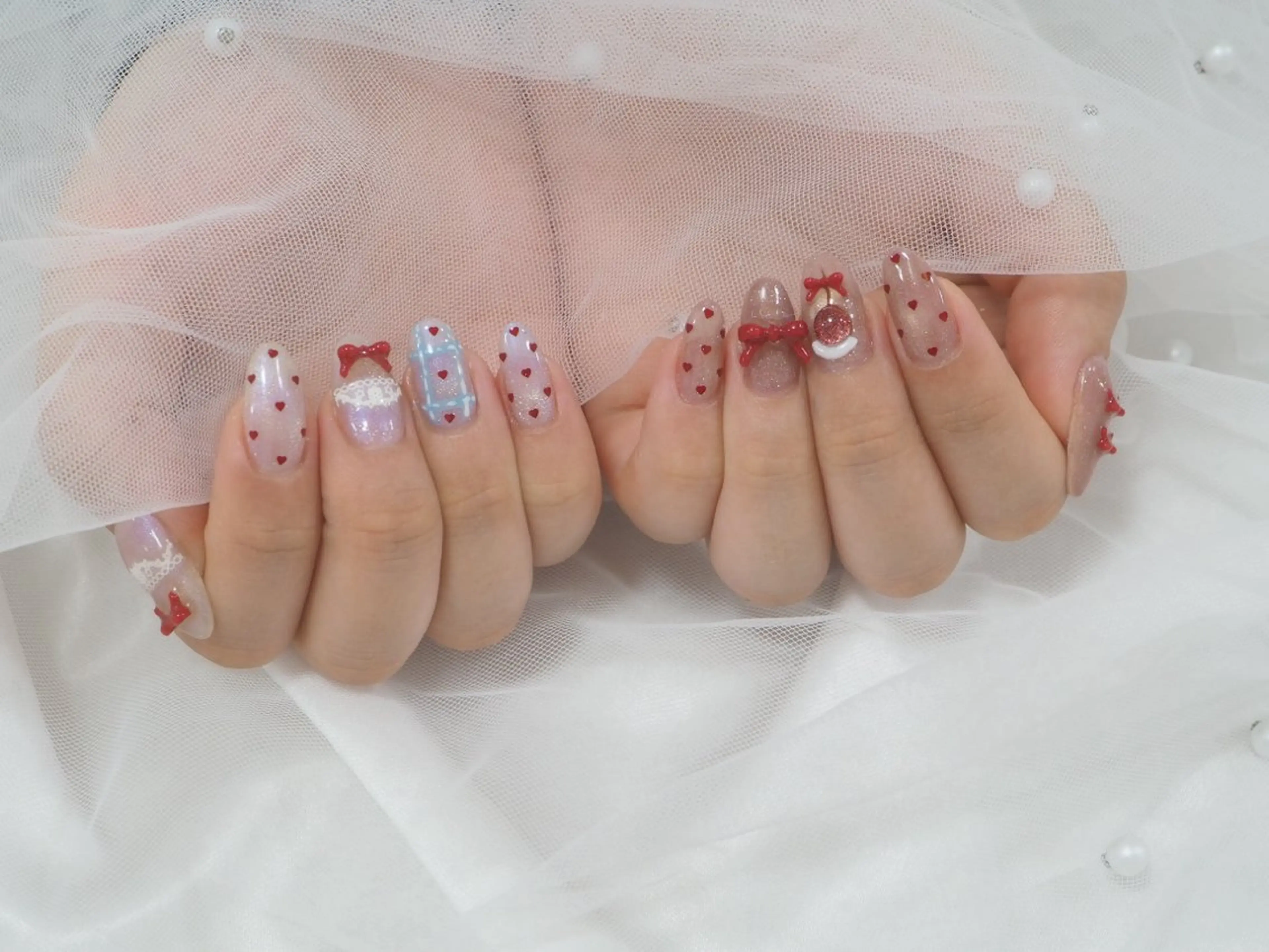 【オフ無し❎】💙お好きなデザイン💙 (土日祝＋５５０円)の写真