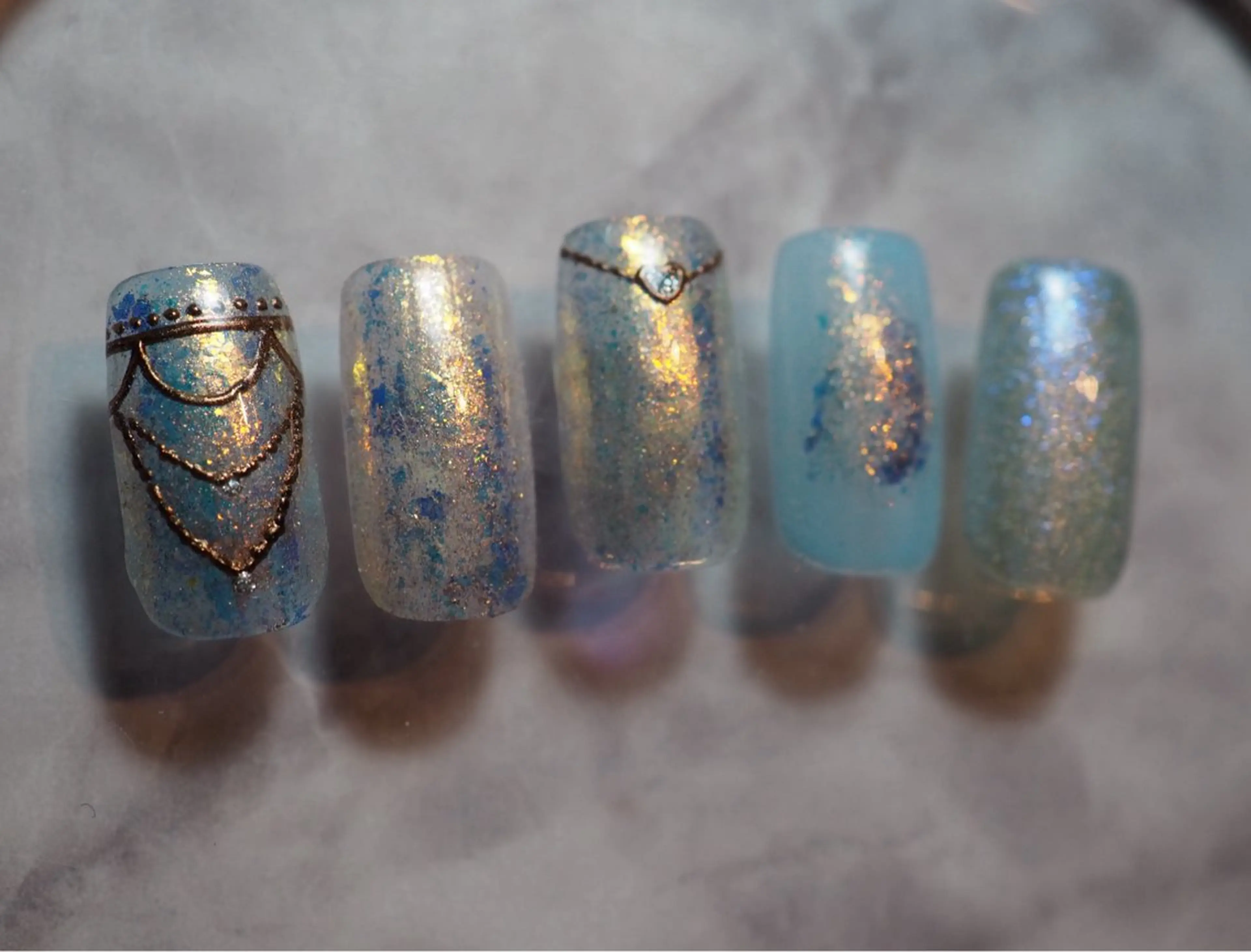 ネイル なんば7nail YUZUHAのネイルデザイン