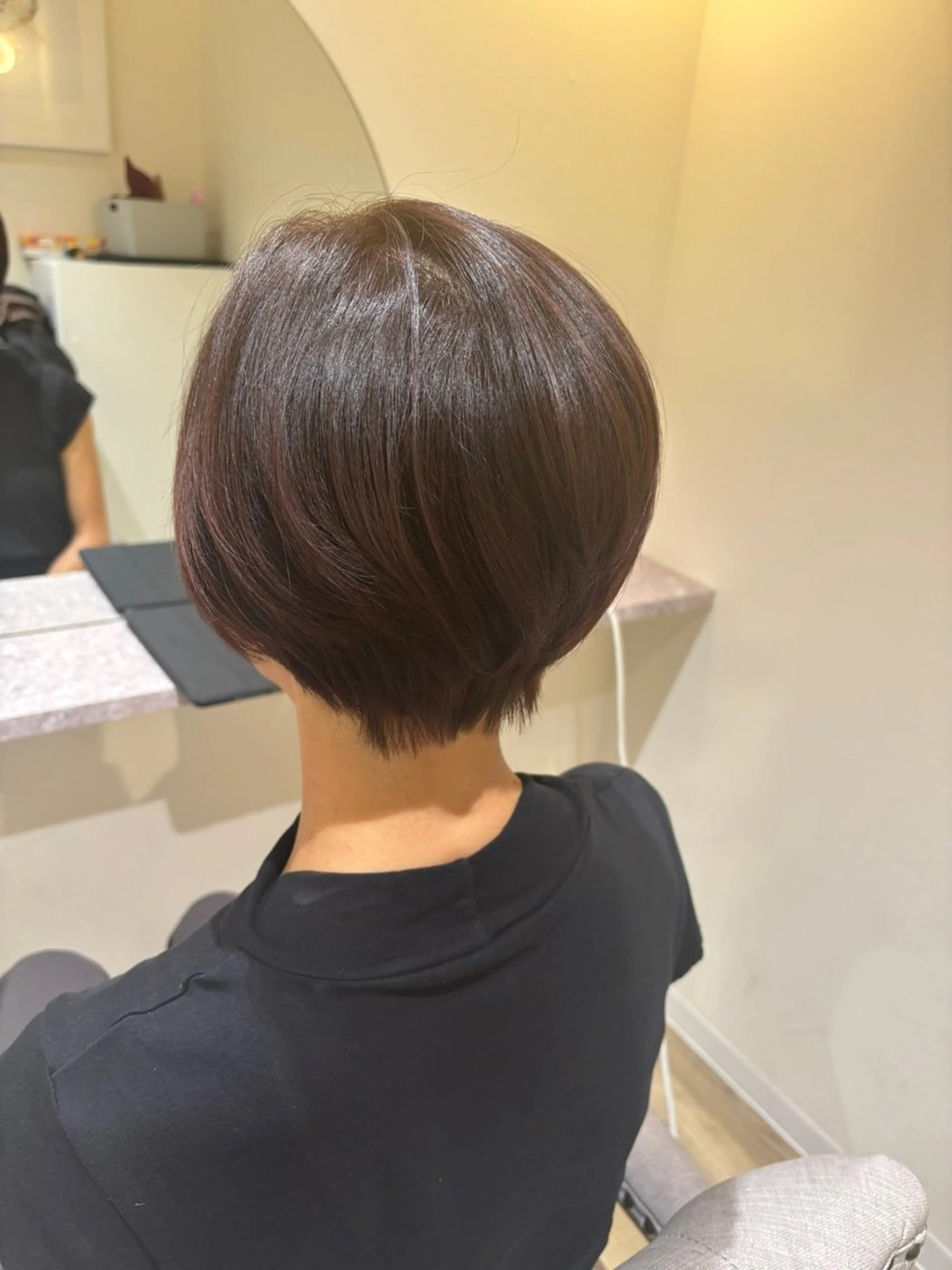 ショート ショートヘア 中田 渚のヘアスタイル