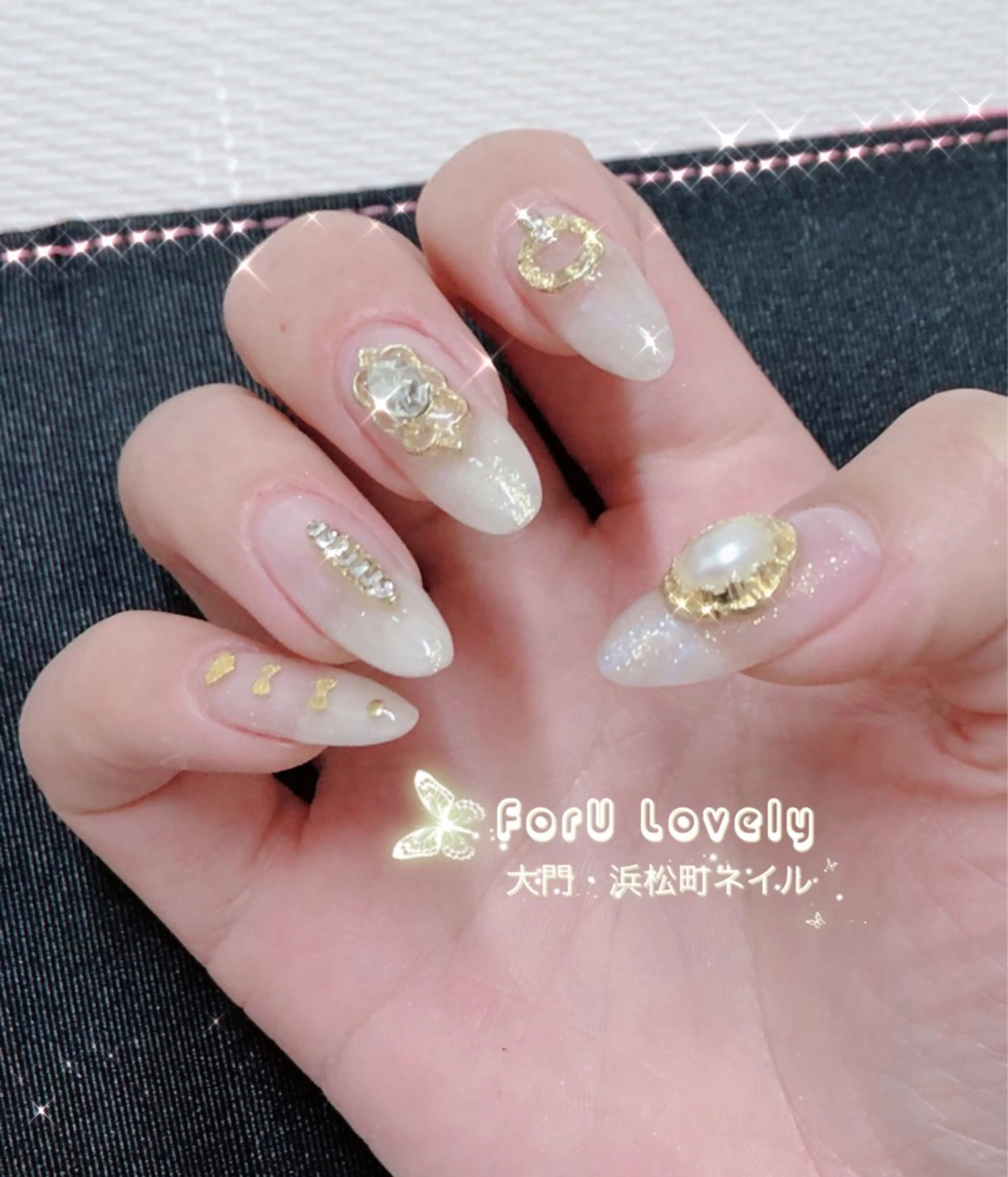 ネイル スカルプネイル 大門浜松町 ネイルのネイルデザイン