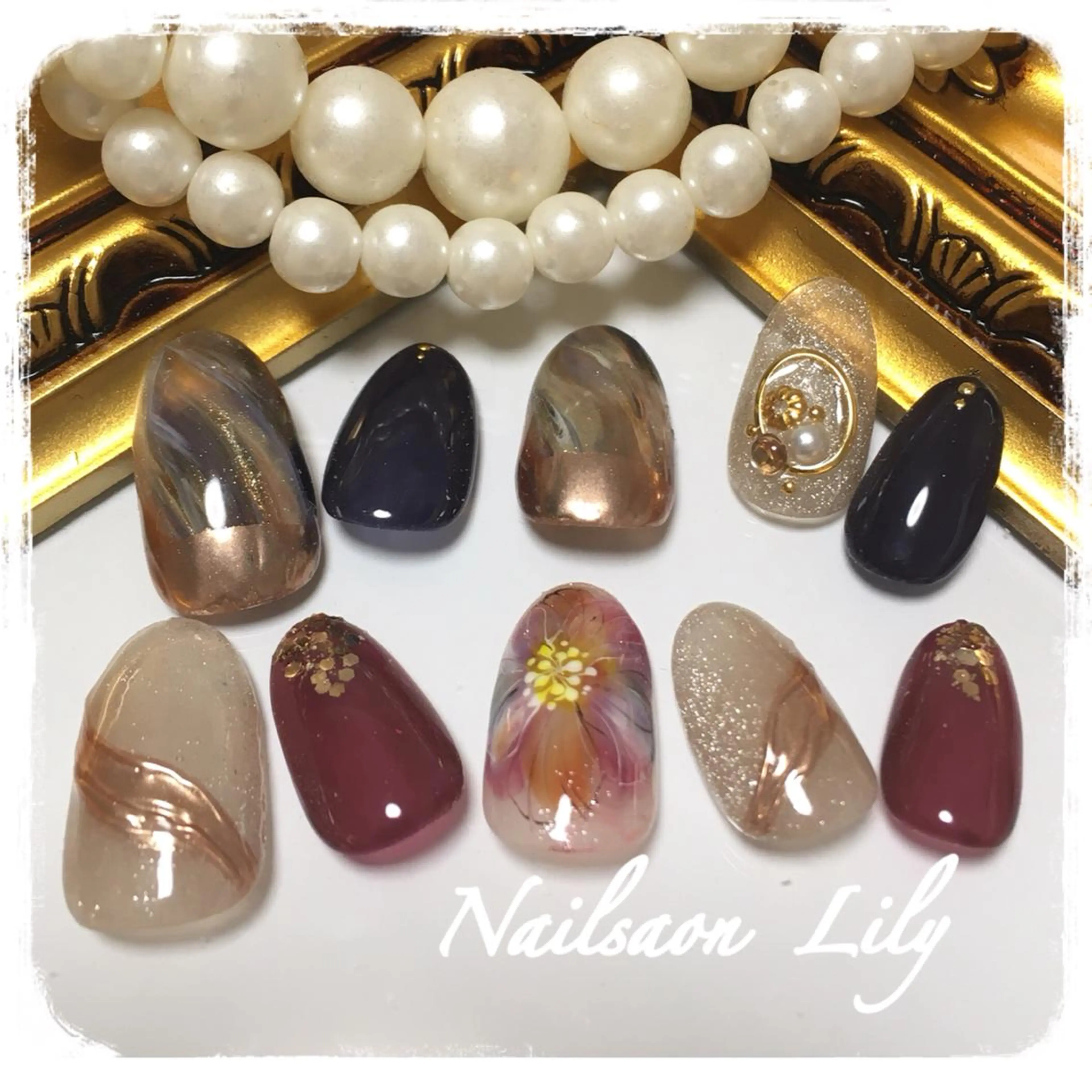 ネイル Lily*nail 🌻Mii🌻のネイルデザイン