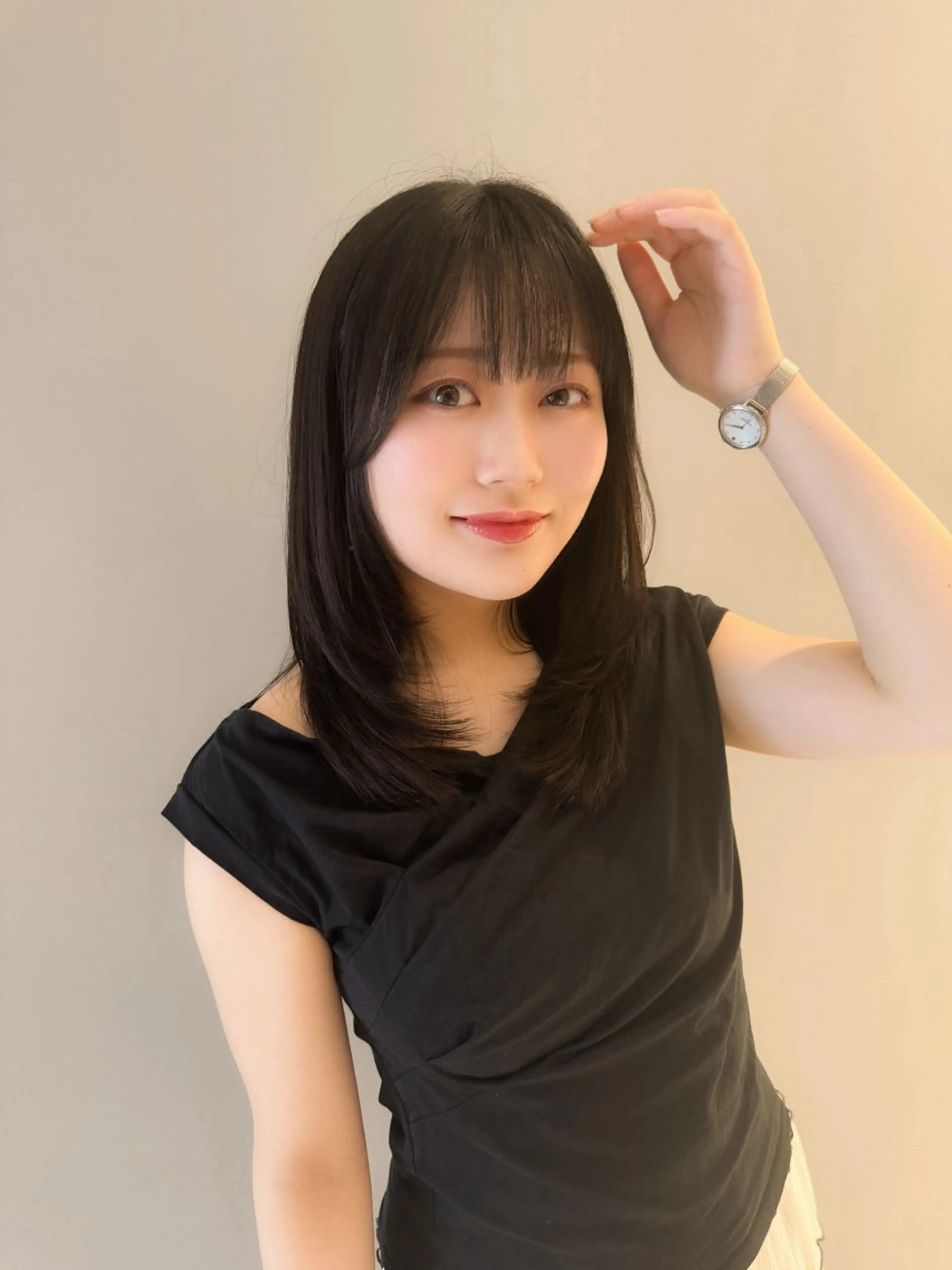 セミロング カラー カット ヘアカラー トリートメント ✂️似合わせの魔術師 石田一樹✂️のヘアスタイル