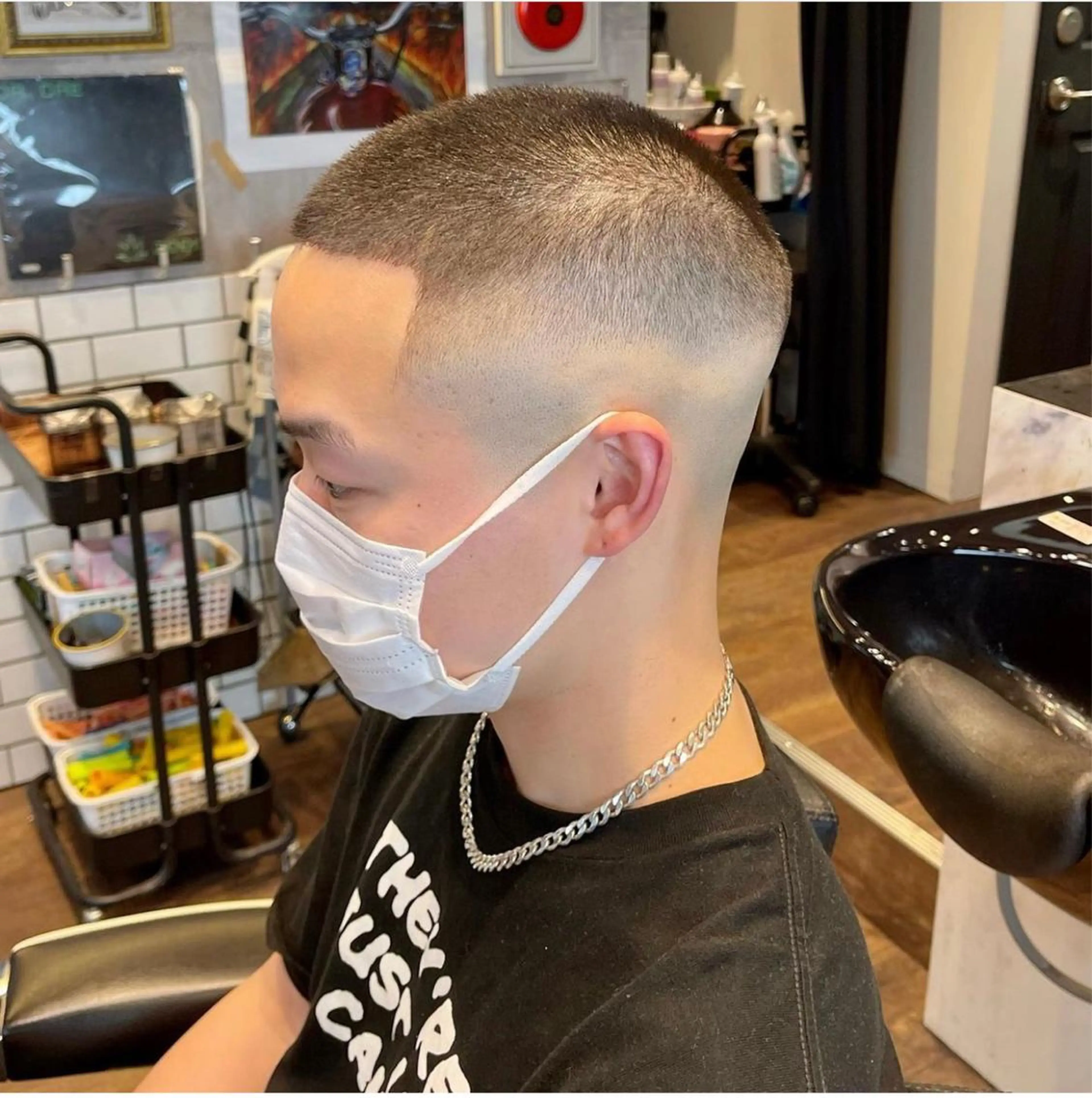 ショート メンズ 久保木 優輝のヘアスタイル