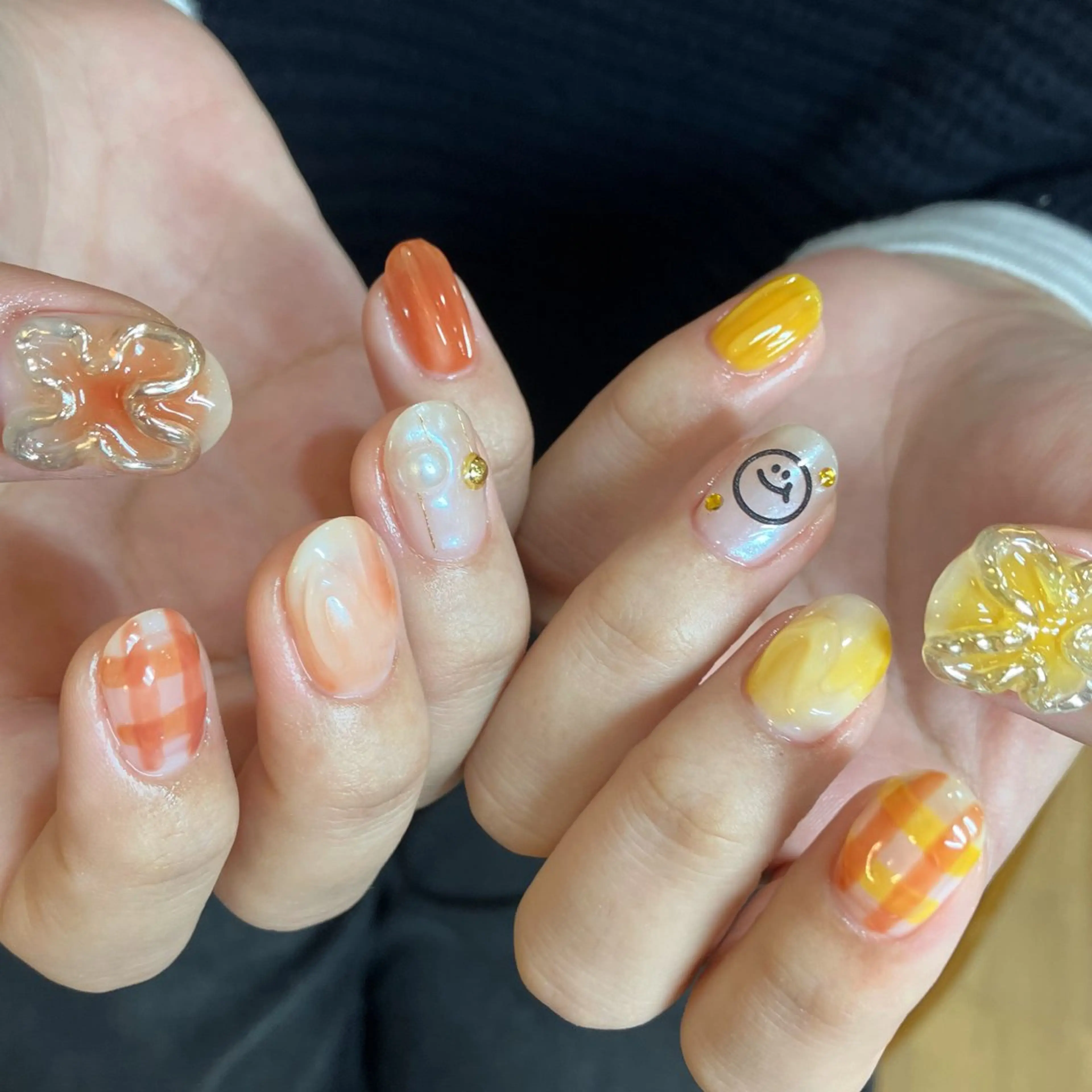 ネイル 持ち込み ハンドネイル NADIA renaのネイルデザイン