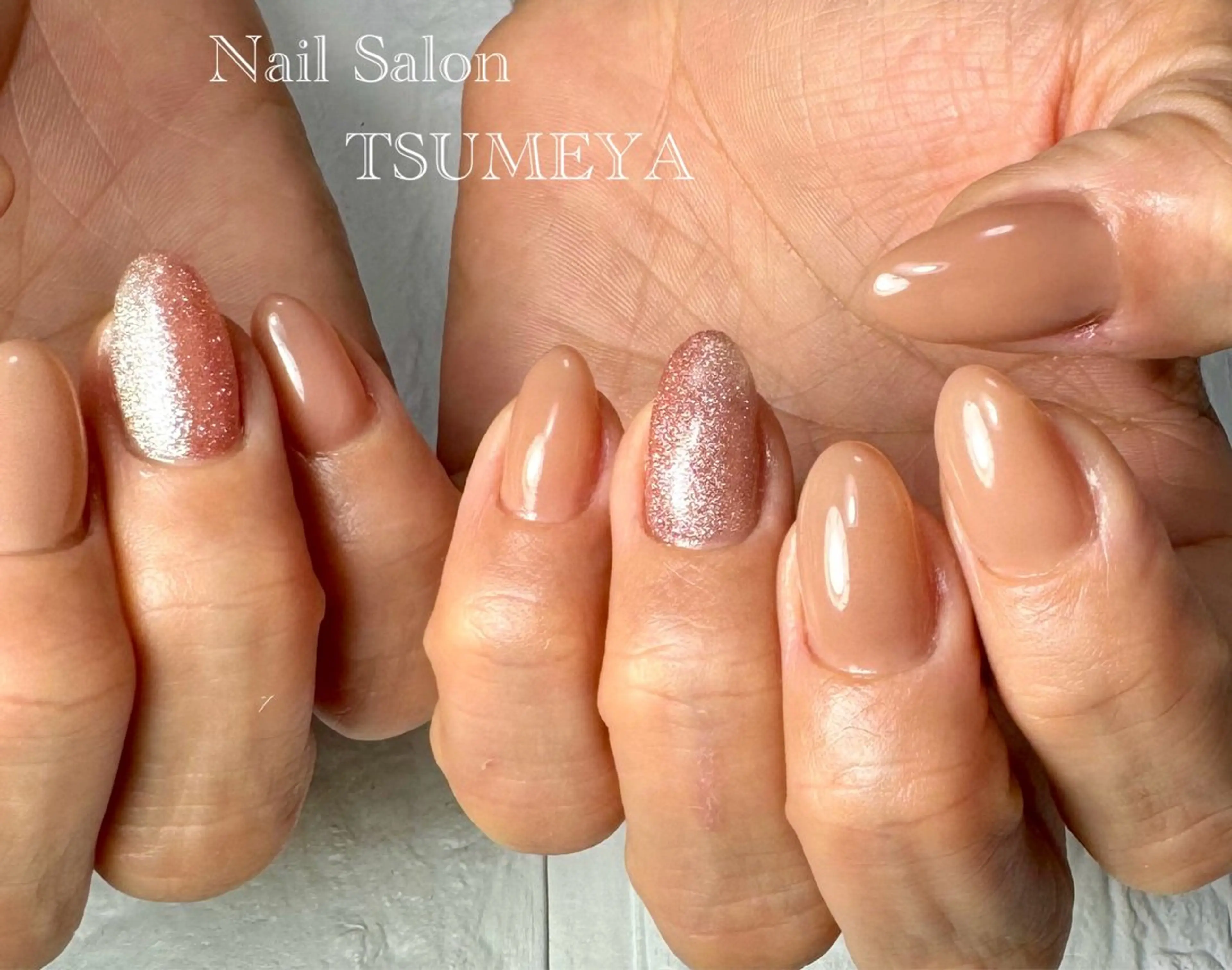 ミディアム TSUMEYA KONのネイルデザイン