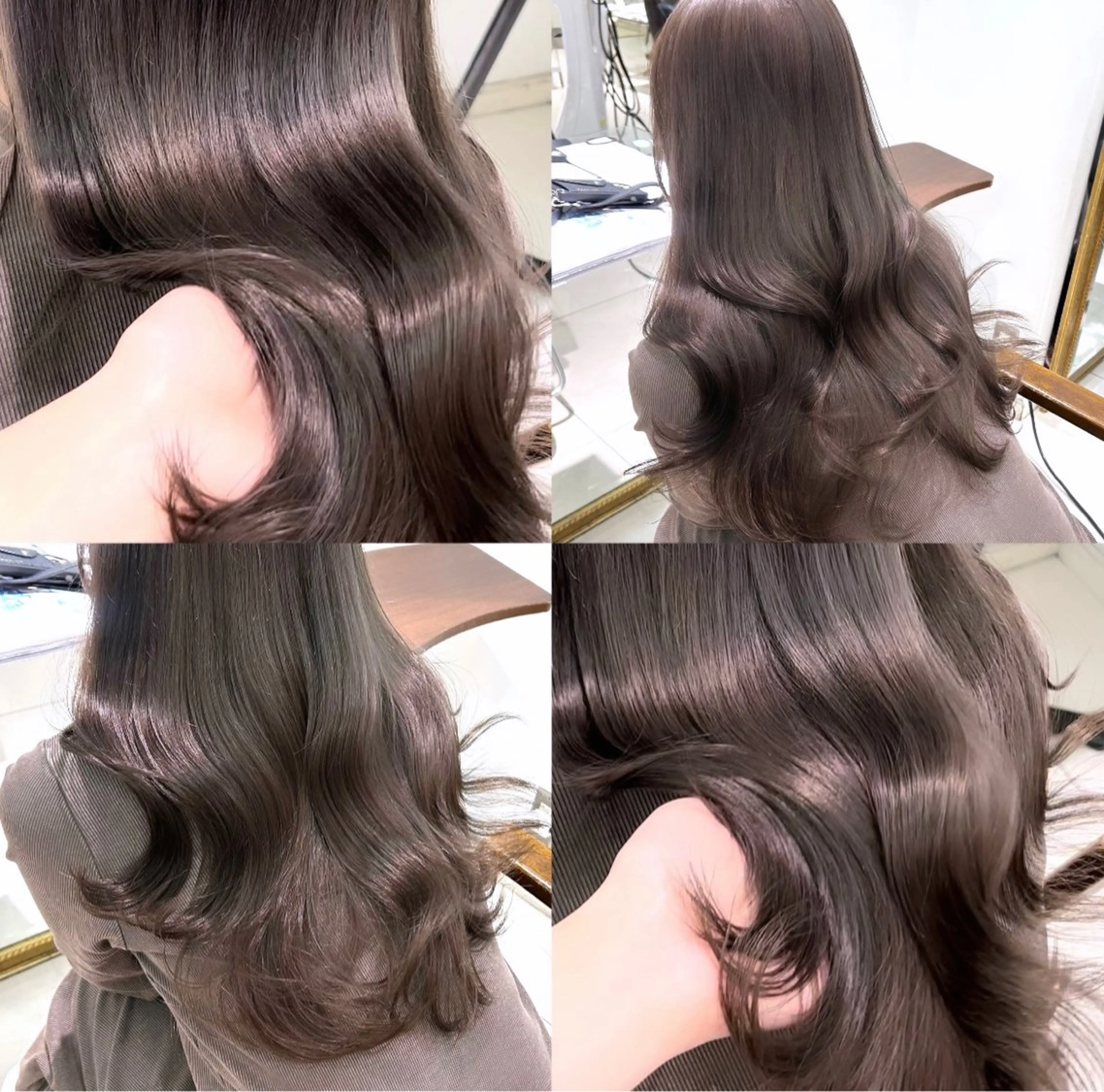 ロング カラー 透明感カラー 古山 結季🌙🖤のヘアスタイル